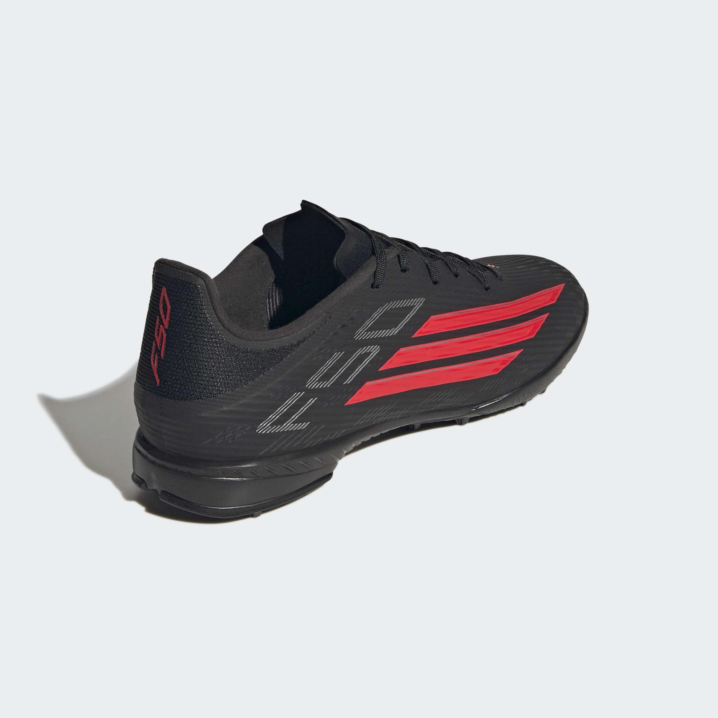 Unisex F50 League Turf Football Shoes, Black, A901_ONE, large image number 3