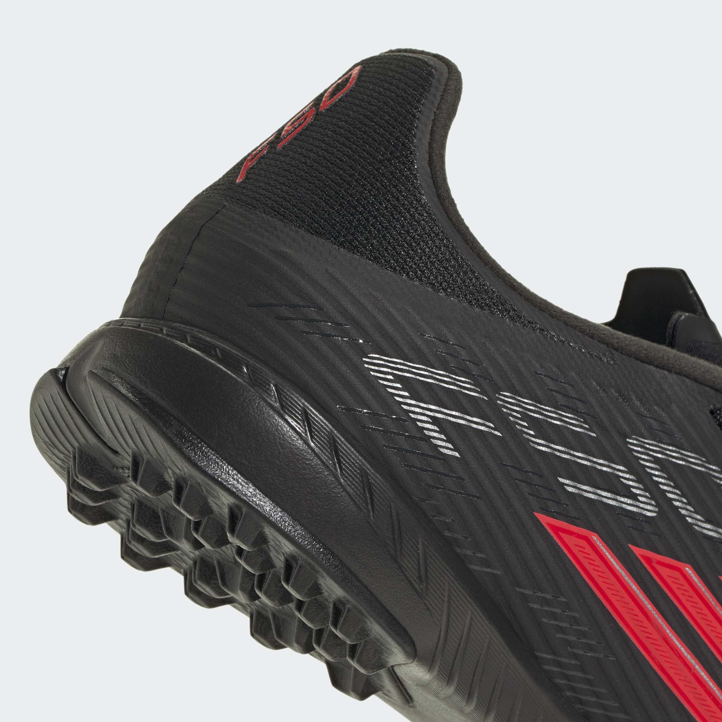 Unisex F50 League Turf Football Shoes, Black, A901_ONE, large image number 4