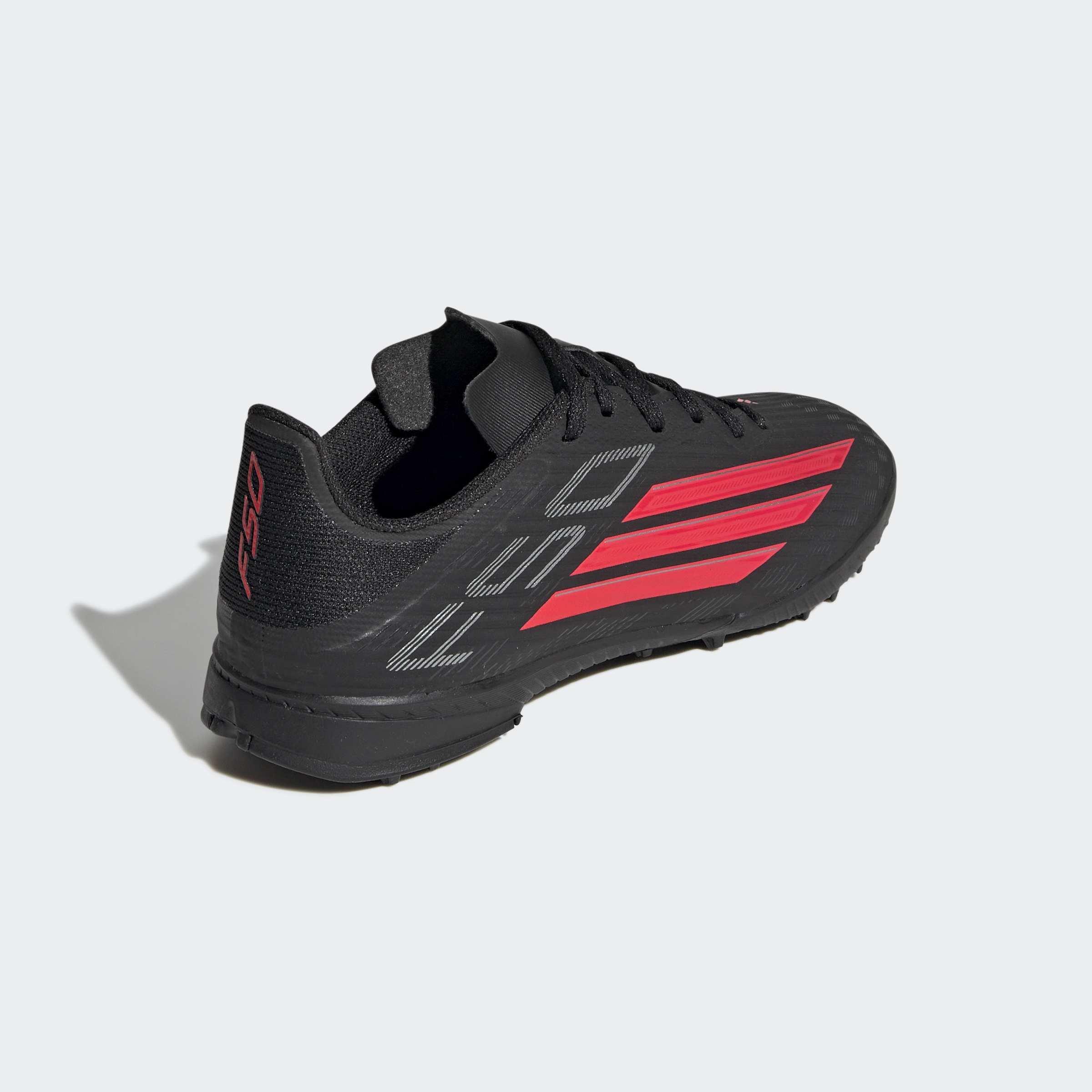 Kids Unisex F50 League Turf Football Shoes, Black, A901_ONE, large image number 3