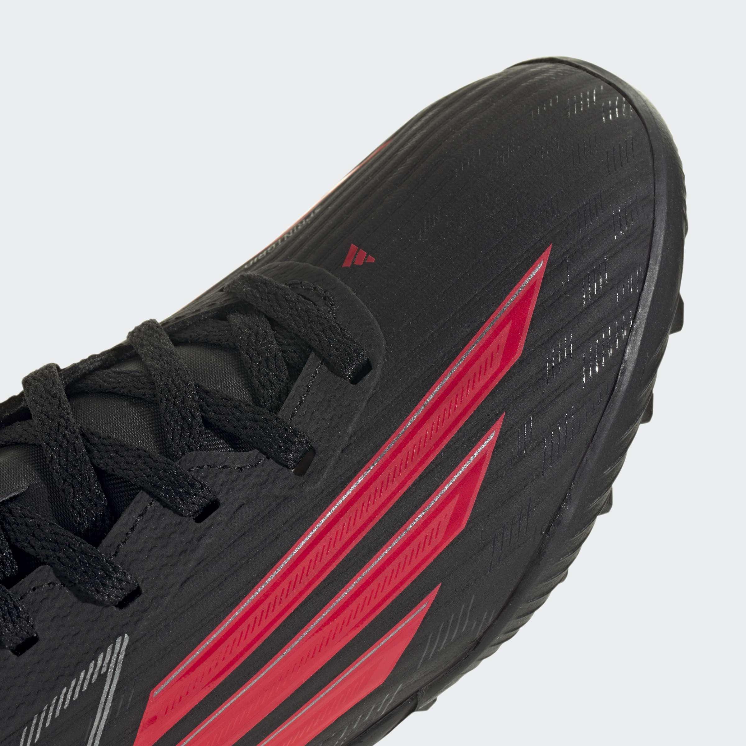 Kids Unisex F50 League Turf Football Shoes, Black, A901_ONE, large image number 5