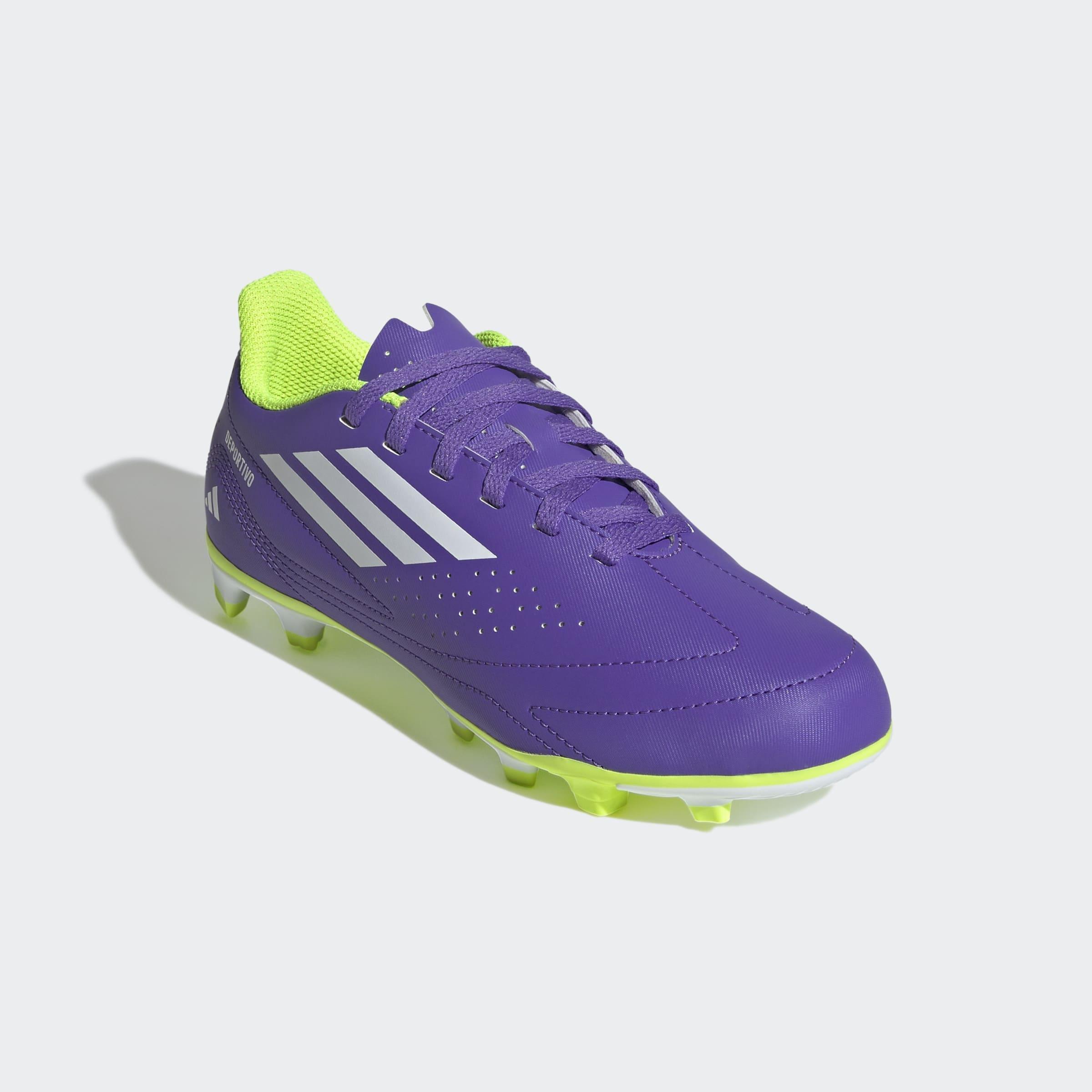 Kids Deportivo III Flexible Ground Boots, Purple, A901_ONE, large image number 2