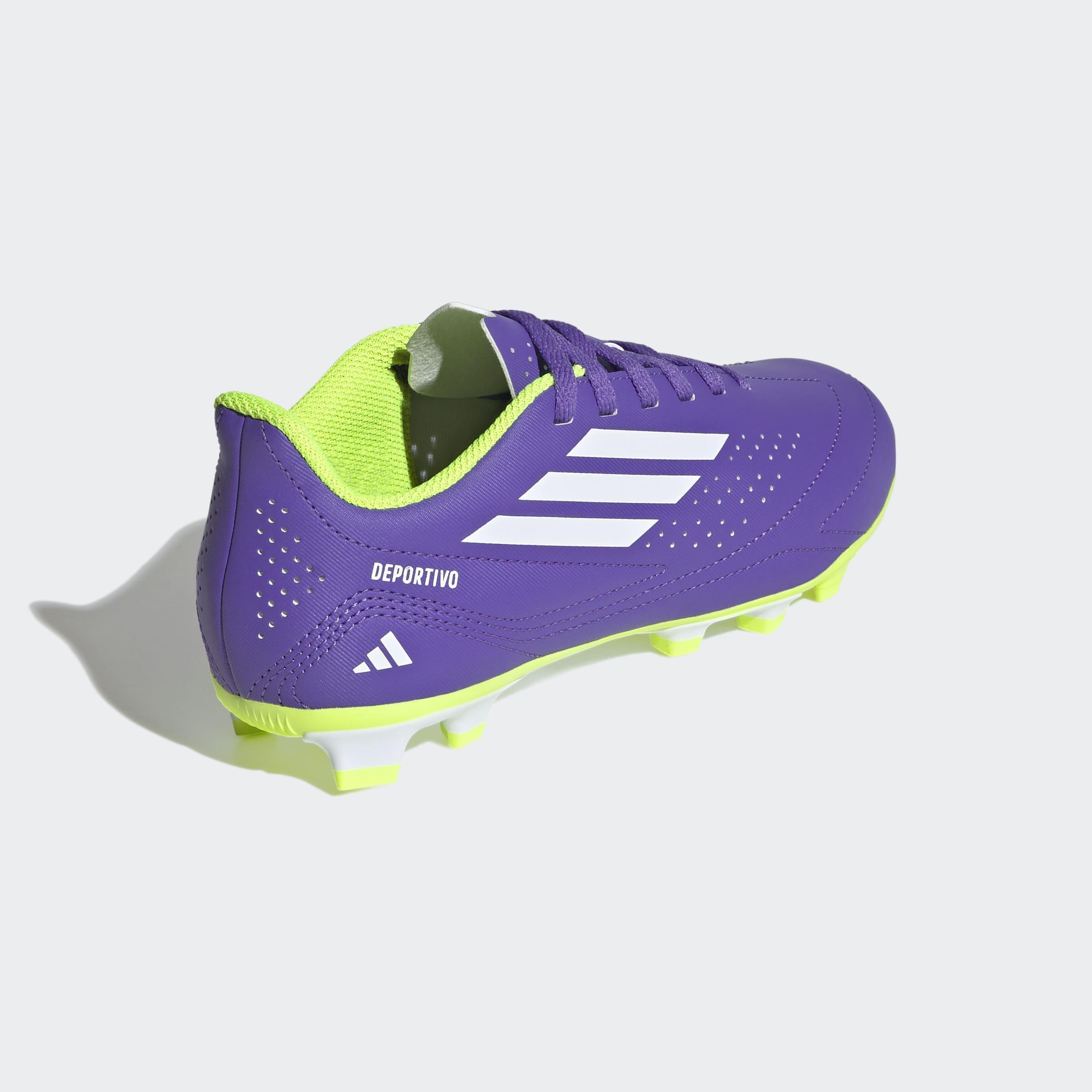 Kids Deportivo III Flexible Ground Boots, Purple, A901_ONE, large image number 3