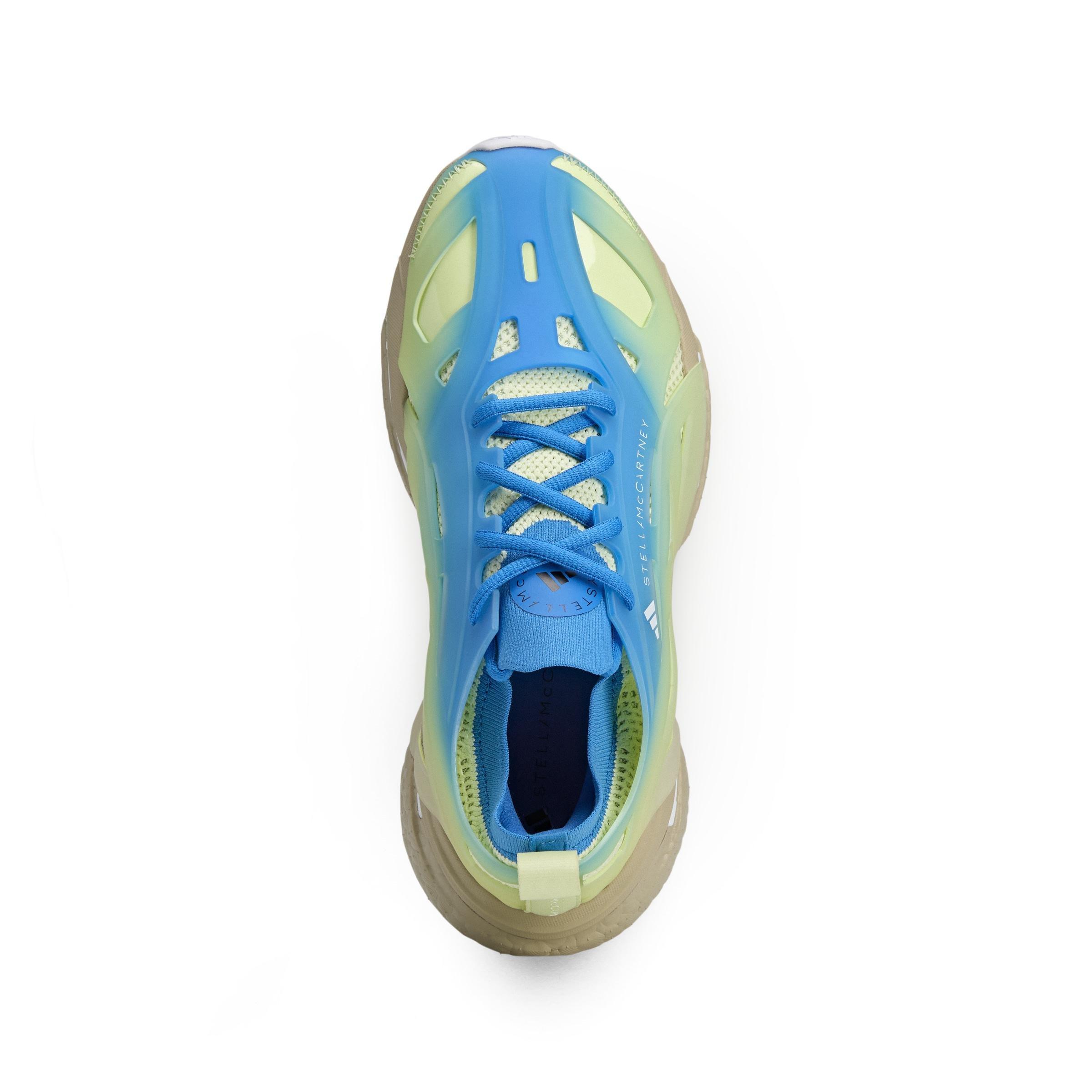 Adidas By Stella Mccartney Solarglide Allover Print Shoes, Blue, A901_ONE, large image number 2