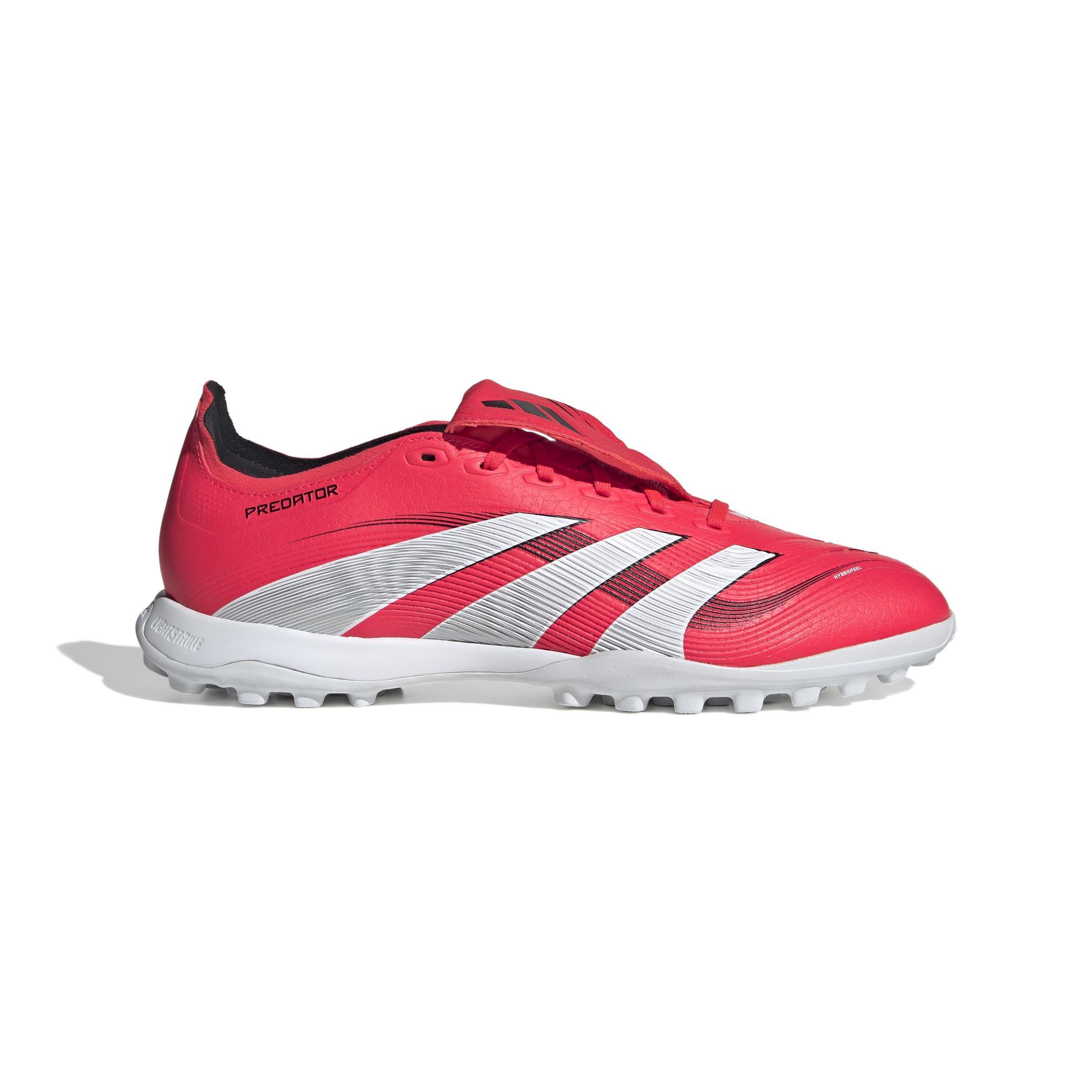 Unisex Predator League Fold-Over Tongue Turf Boots, Red, A901_ONE, large image number 0