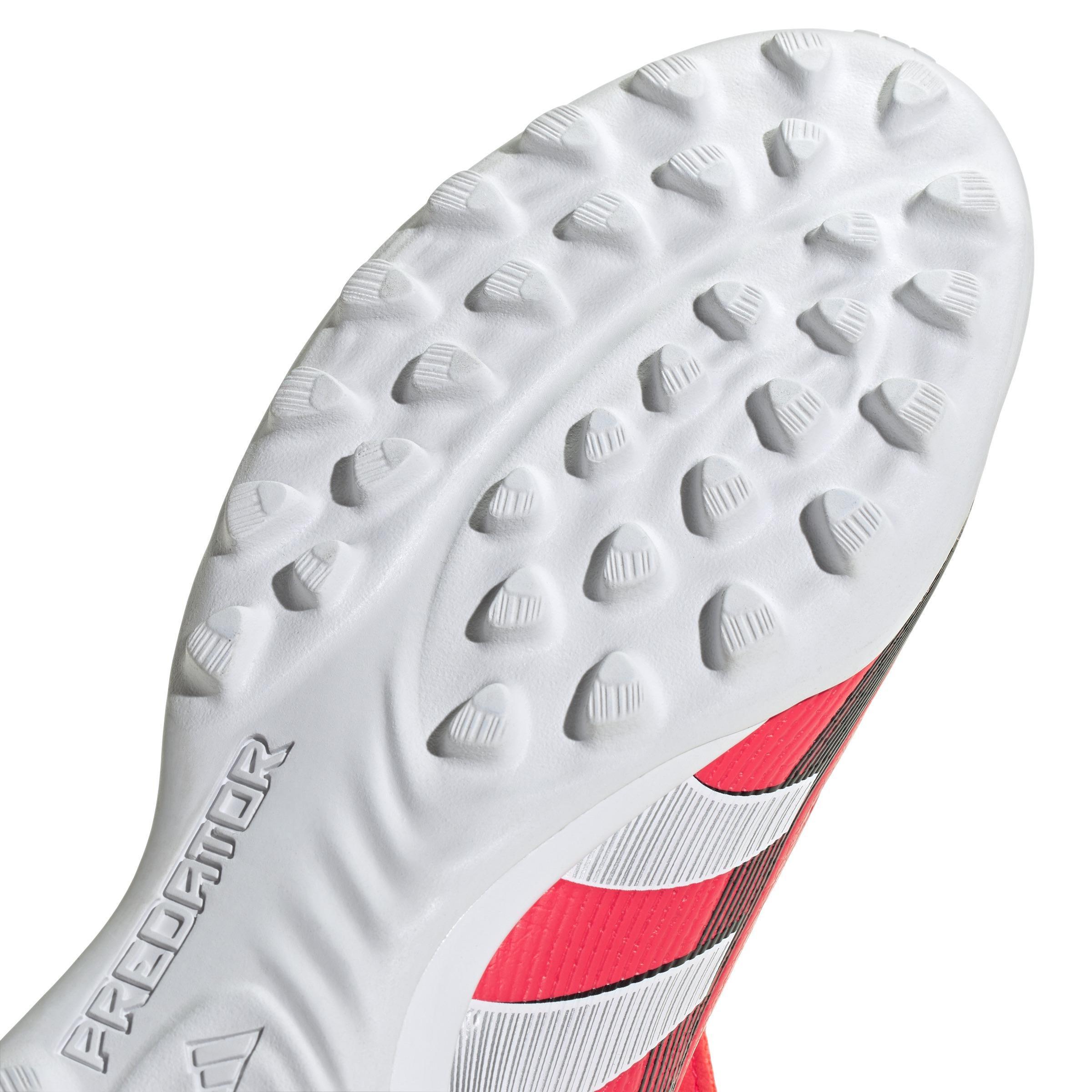 Unisex Predator League Fold-Over Tongue Turf Boots, Red, A901_ONE, large image number 6