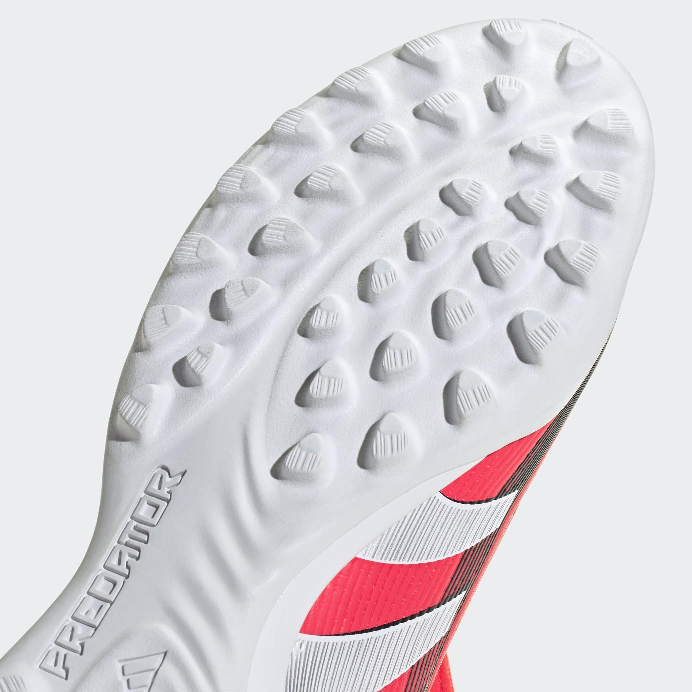 Unisex Predator League Fold-Over Tongue Turf Boots, Red, A901_ONE, large image number 7
