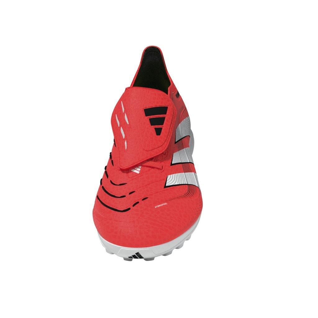 Unisex Predator League Fold-Over Tongue Turf Boots, Red, A901_ONE, large image number 9