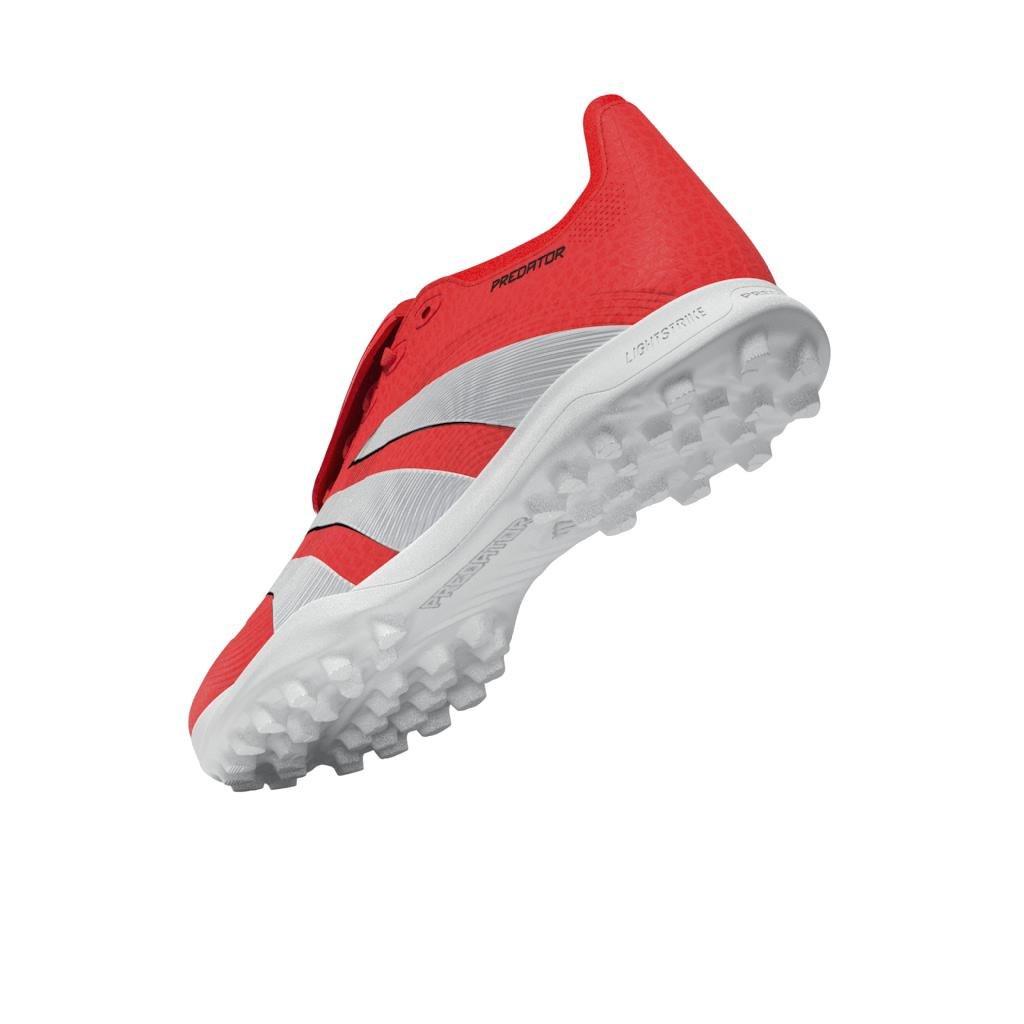 Unisex Predator League Fold-Over Tongue Turf Boots, Red, A901_ONE, large image number 14