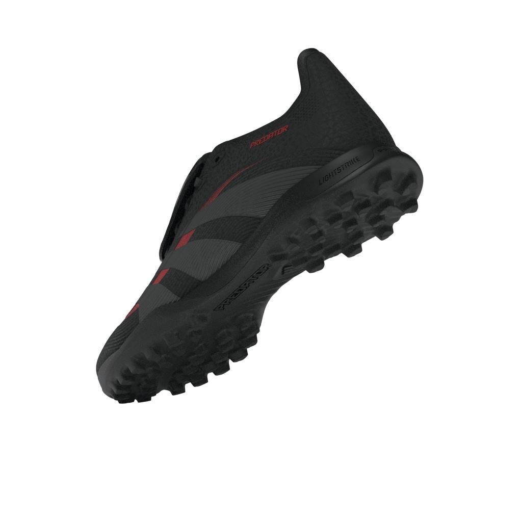 Unisex Predator League Fold-Over Tongue Turf Boots, Black, A901_ONE, large image number 13