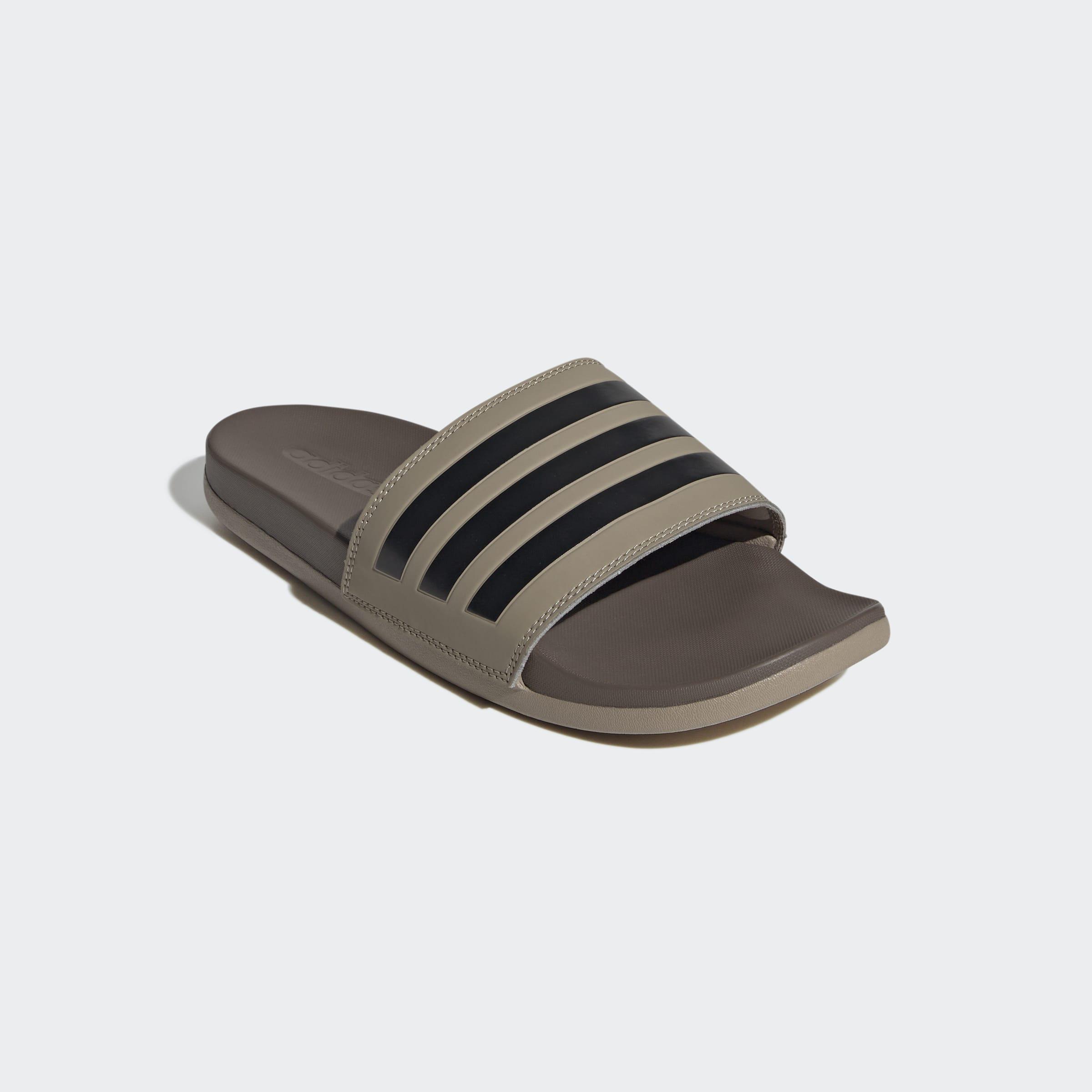 Unisex adilette Comfort Slides, Brown, A901_ONE, large image number 2