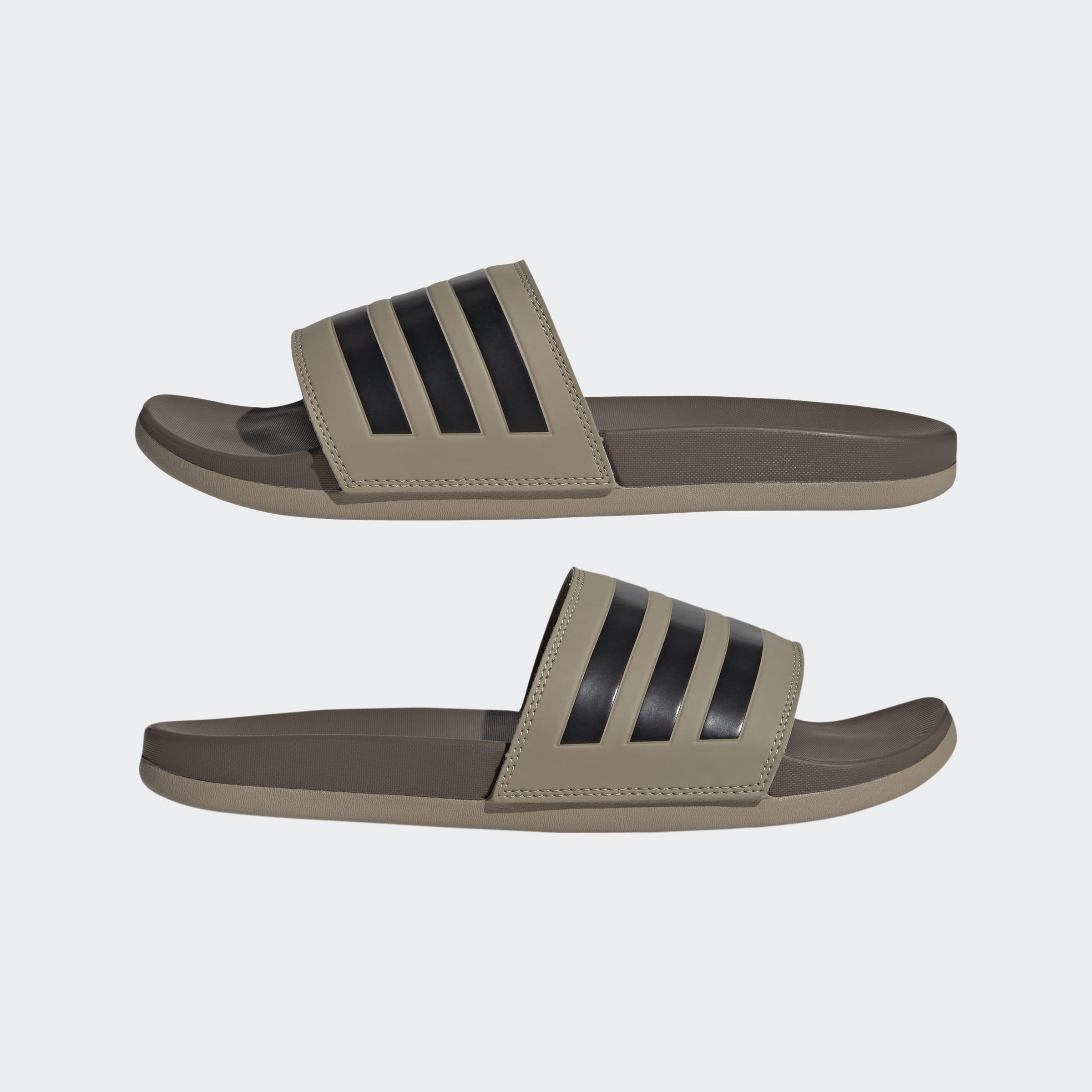 Unisex adilette Comfort Slides, Brown, A901_ONE, large image number 6