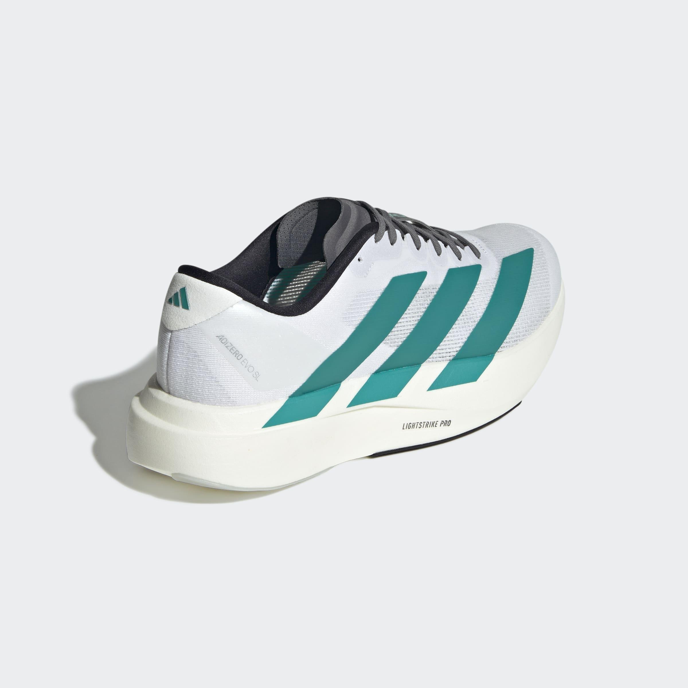 Adizero EVO SL Shoes, White, A901_ONE, large image number 3