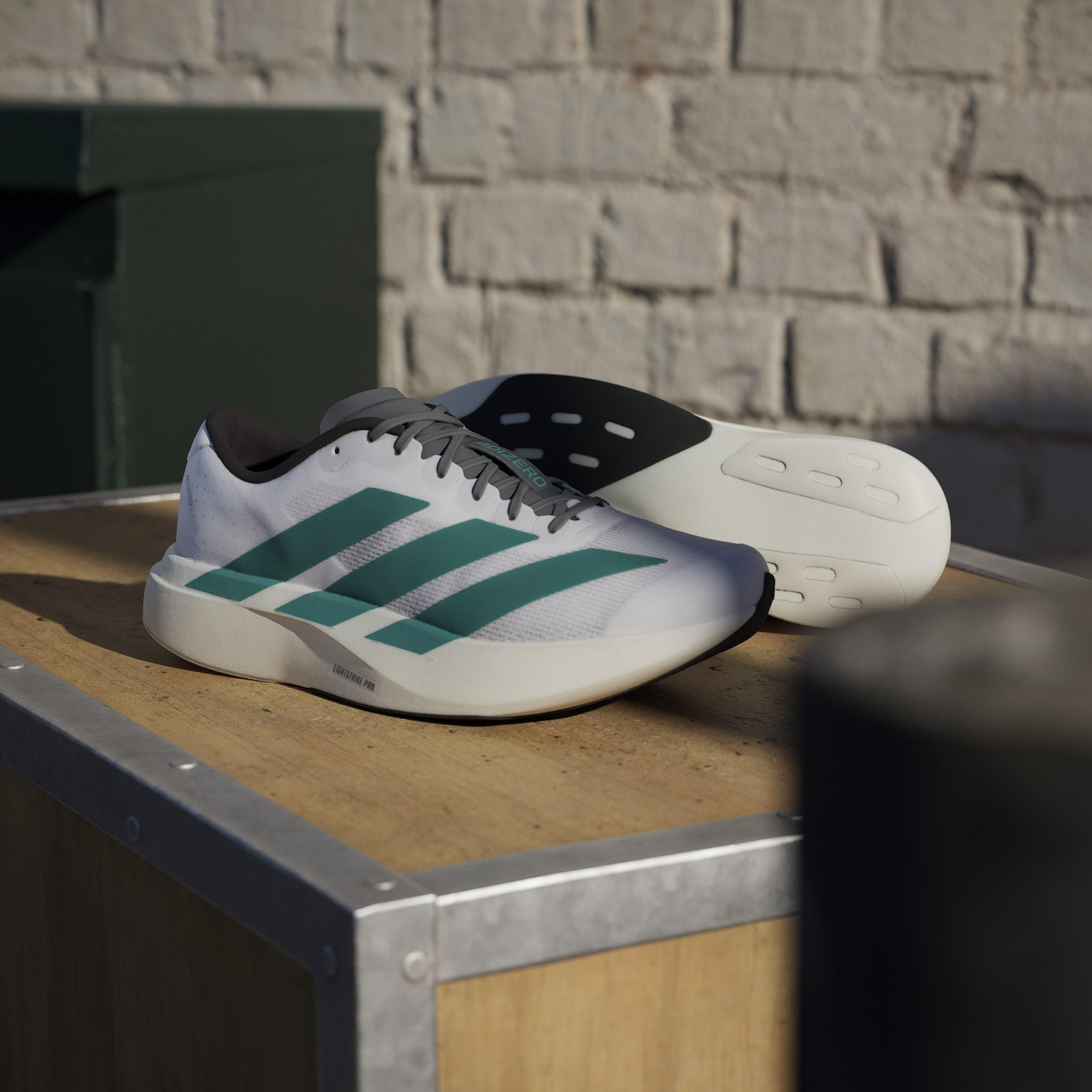 Adizero EVO SL Shoes, White, A901_ONE, large image number 6