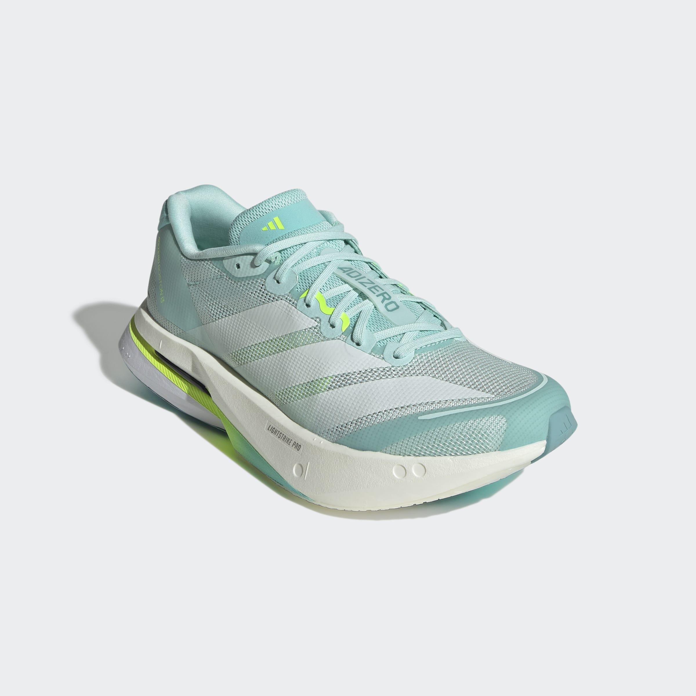 Adizero Boston 13 Shoes, Turquoise, A901_ONE, large image number 2