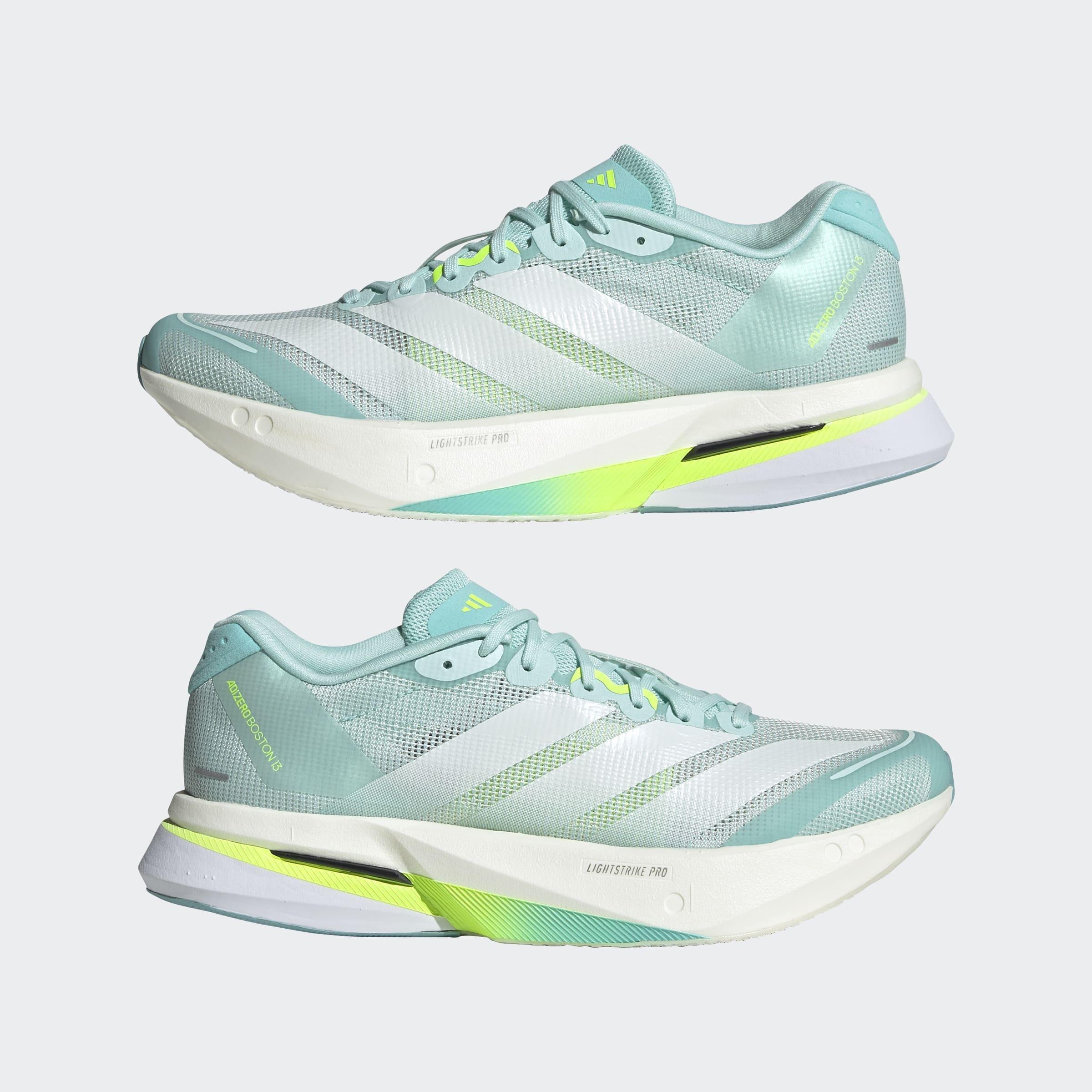 Adizero Boston 13 Shoes, Turquoise, A901_ONE, large image number 8