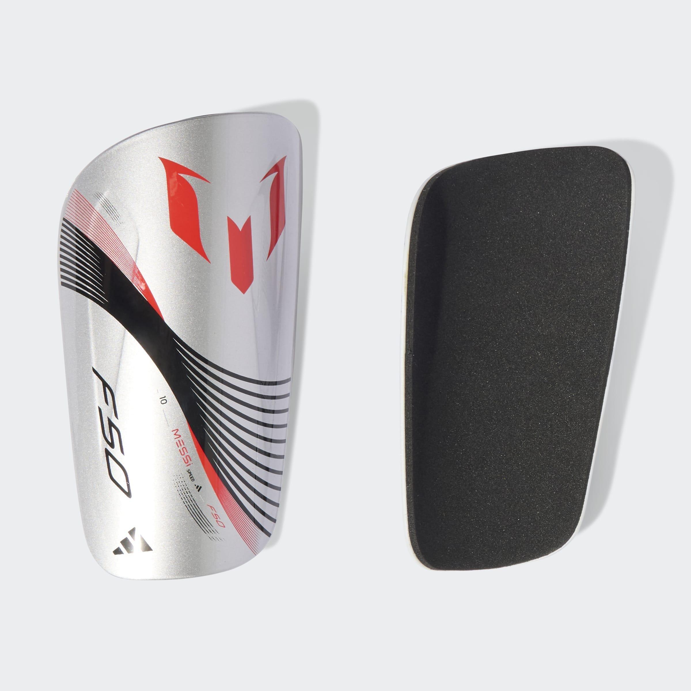 Unisex Messi Club Shin Guards, Grey