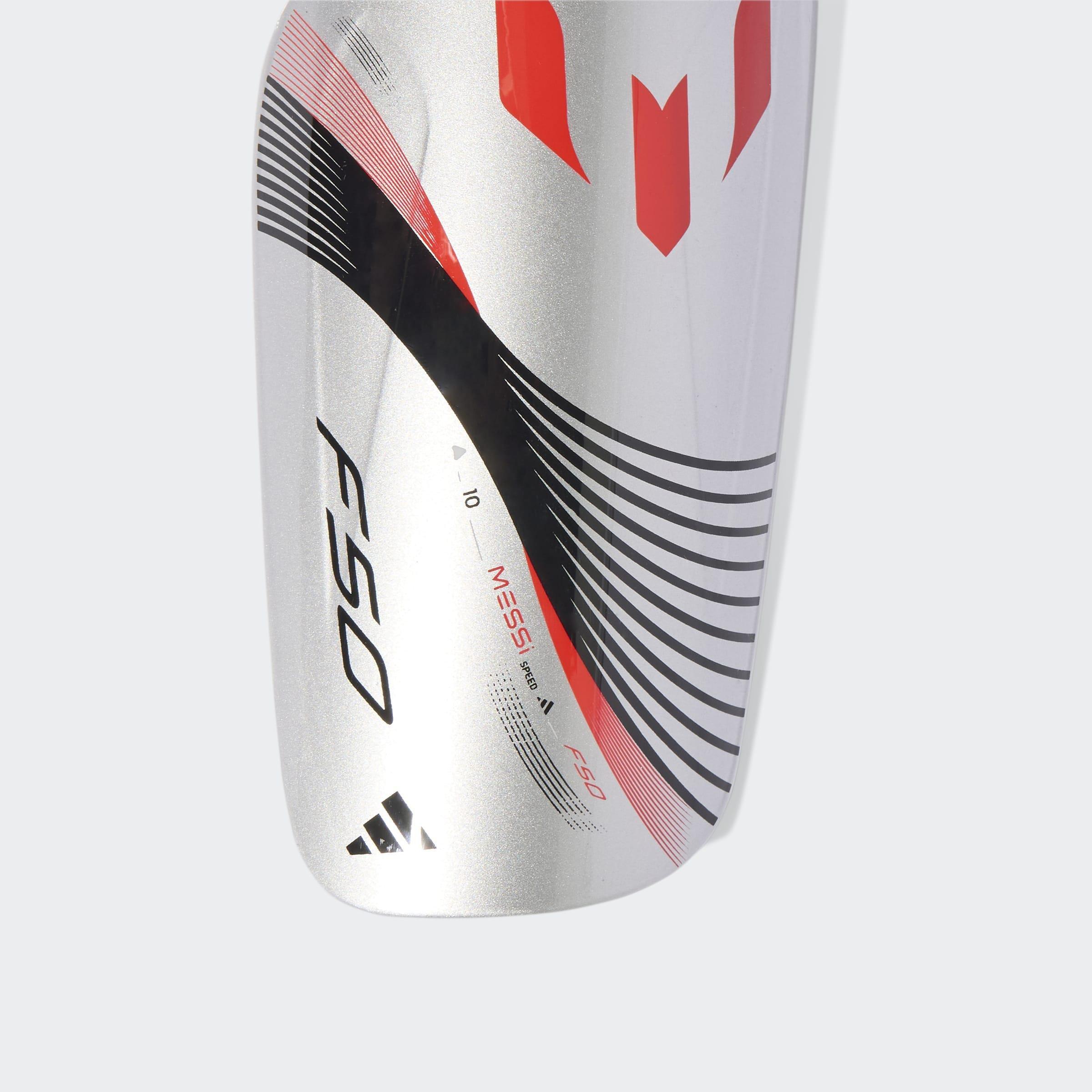 Unisex Messi Club Shin Guards, Grey
