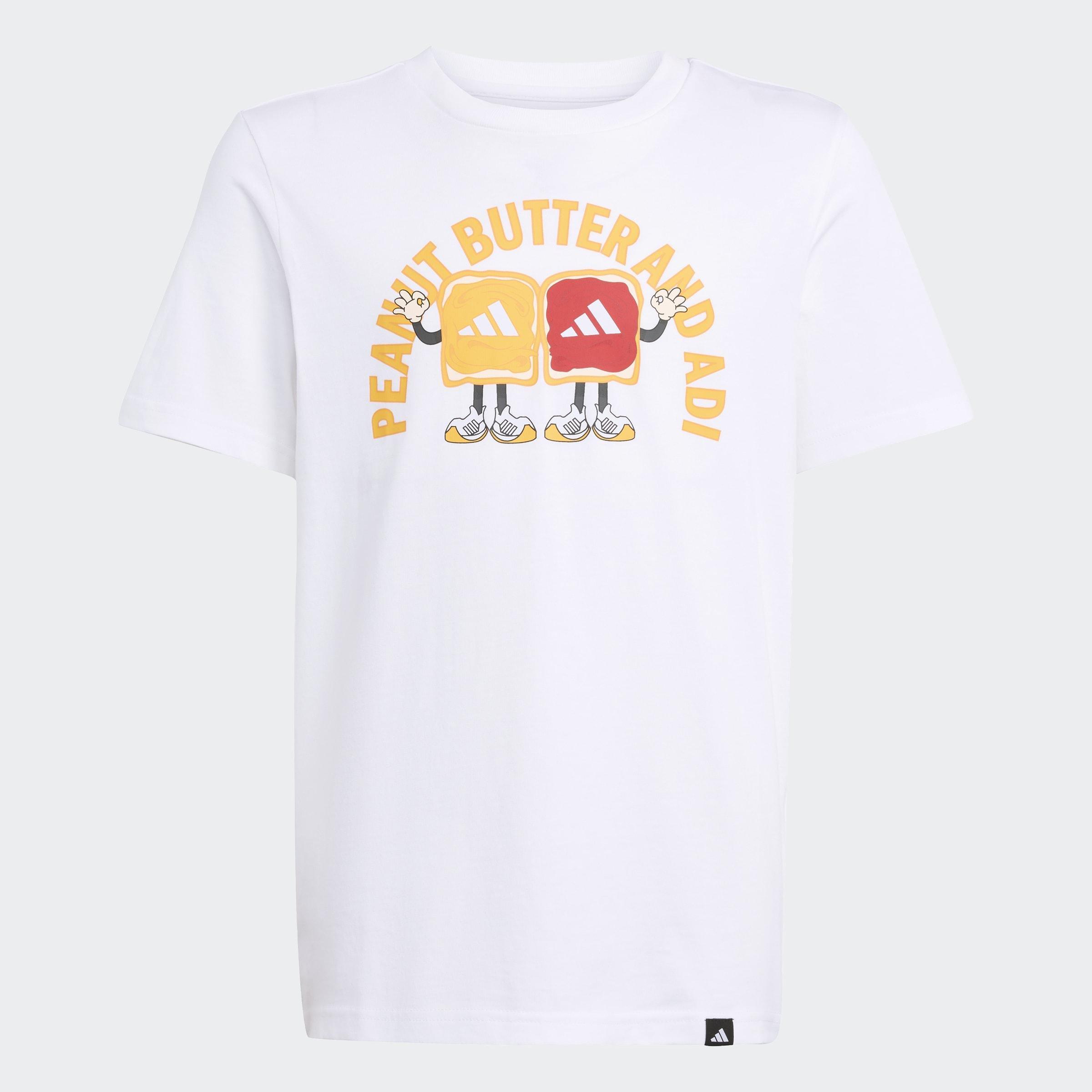 Kids Unisex Food Graphic T-Shirt, White