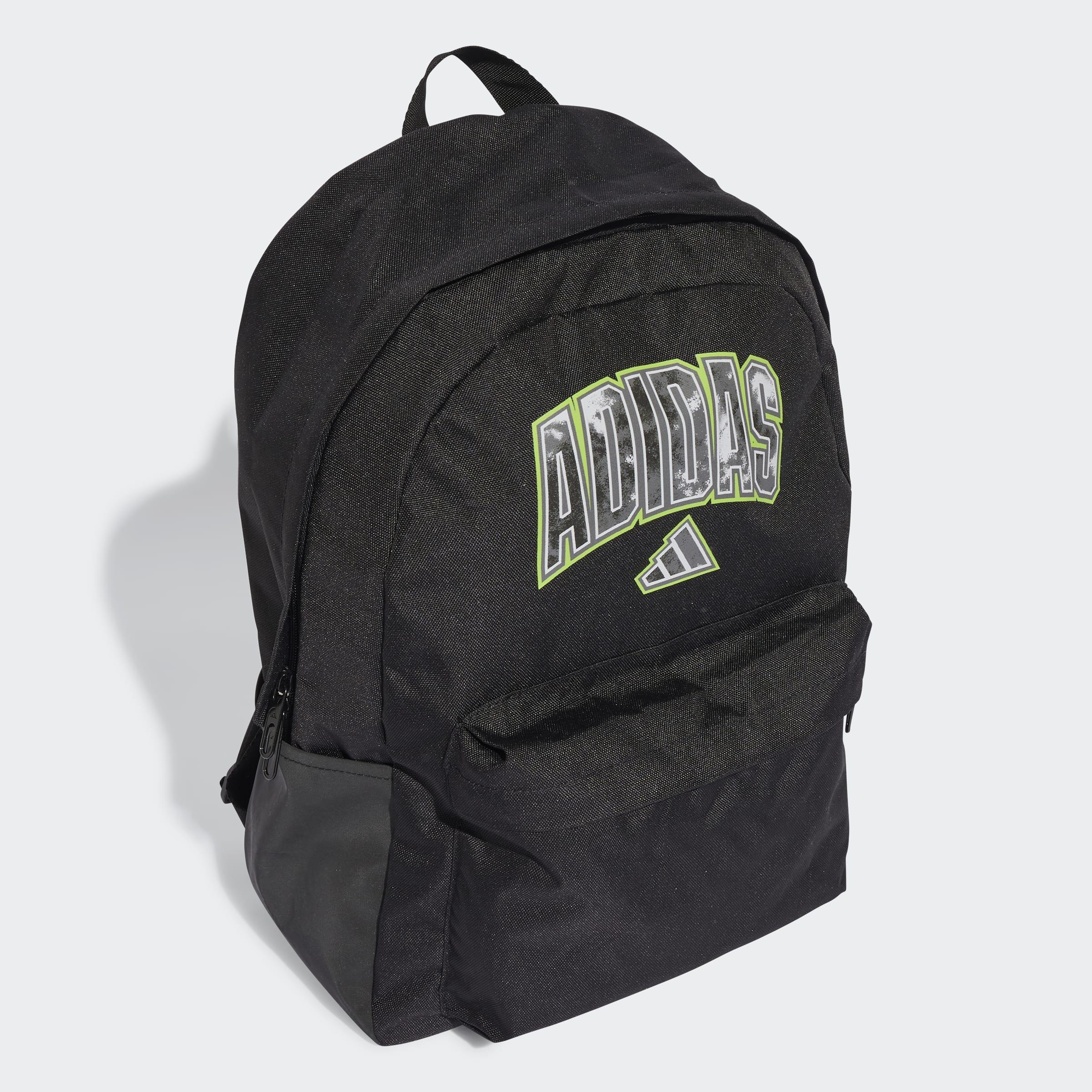 Unisex Classic Training Camo Graphic Backpack, Black, A901_ONE, large image number 0