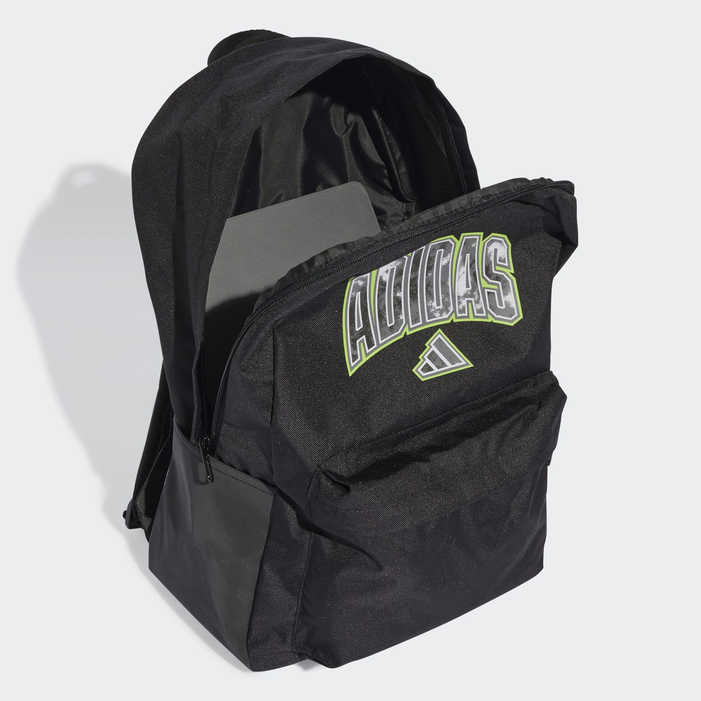 Unisex Classic Training Camo Graphic Backpack, Black, A901_ONE, large image number 1