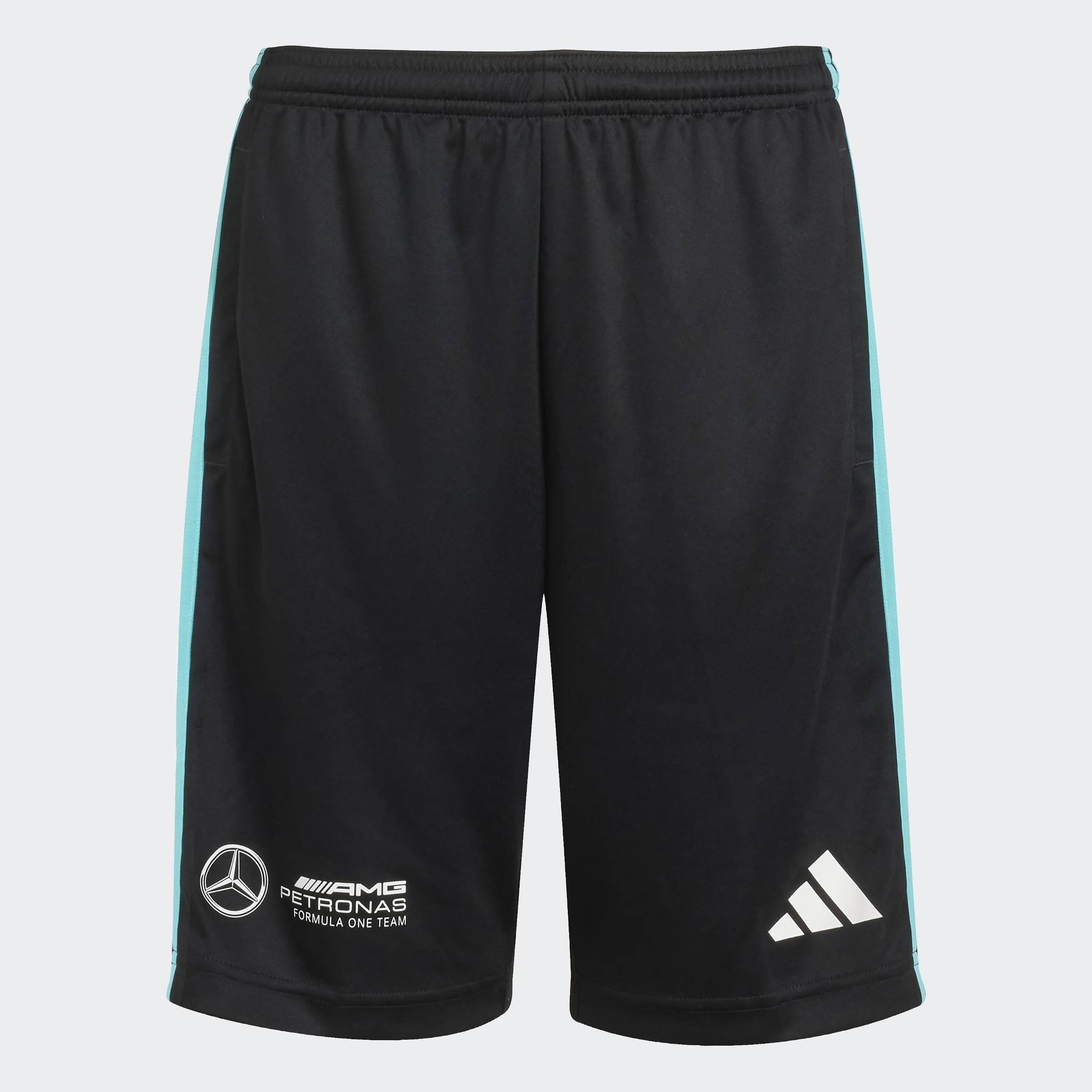 Kids Unisex Mercedes - AMG Petronas Formula One Team Dna Short Youth, Black, A901_ONE, large image number 0