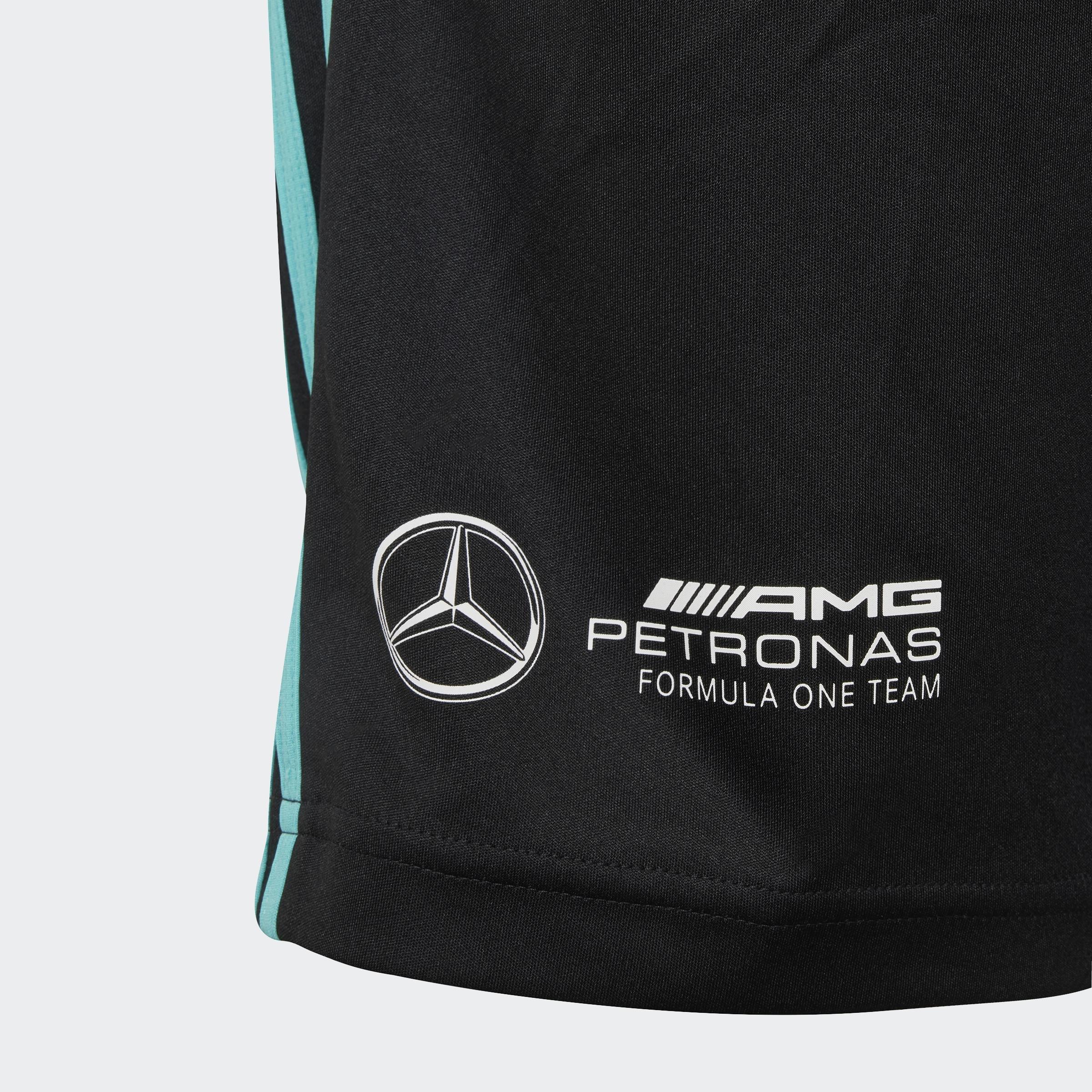 Kids Unisex Mercedes - AMG Petronas Formula One Team Dna Short Youth, Black, A901_ONE, large image number 4
