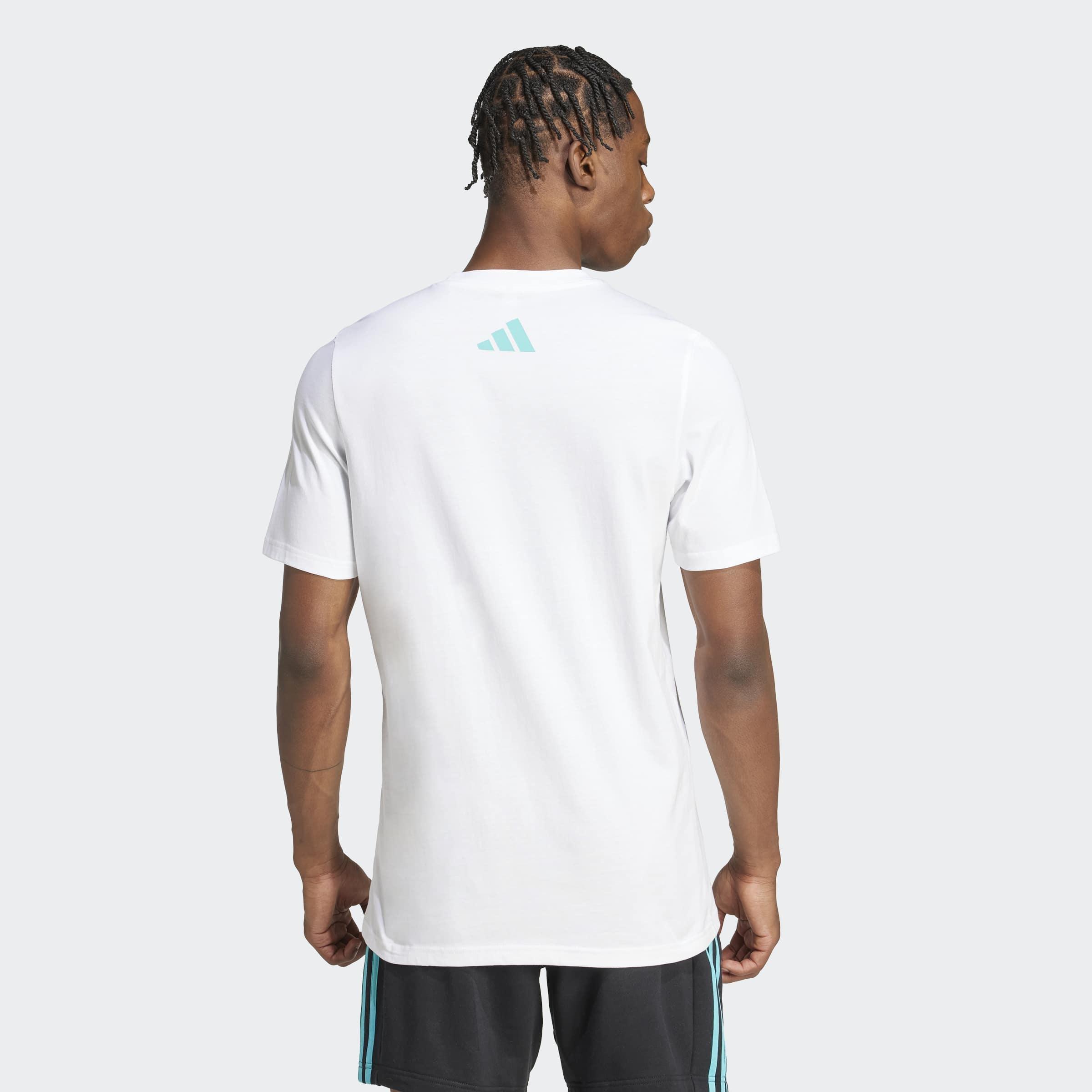 Mercedes - AMG Petronas Formula One Team Dna Graphic T-Shirt, White, A901_ONE, large image number 1