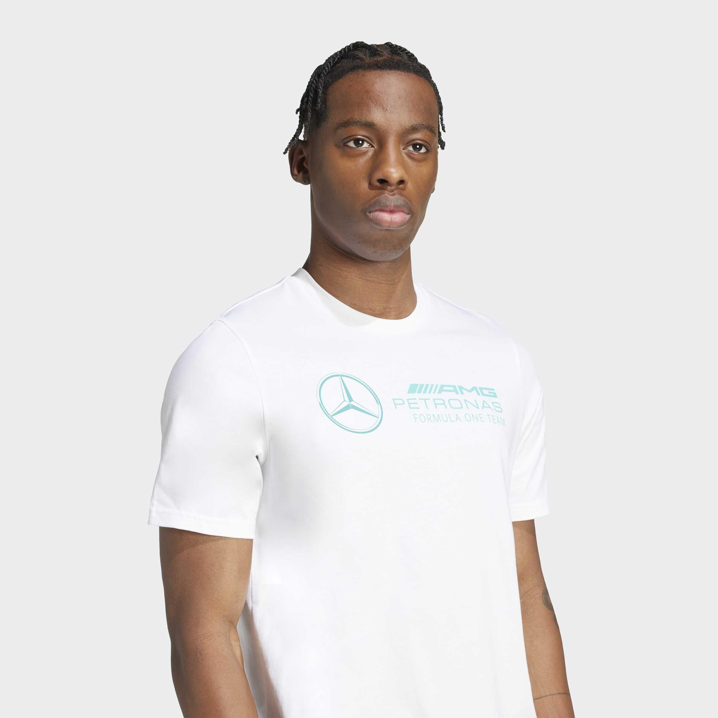 Mercedes - AMG Petronas Formula One Team Dna Graphic T-Shirt, White, A901_ONE, large image number 2