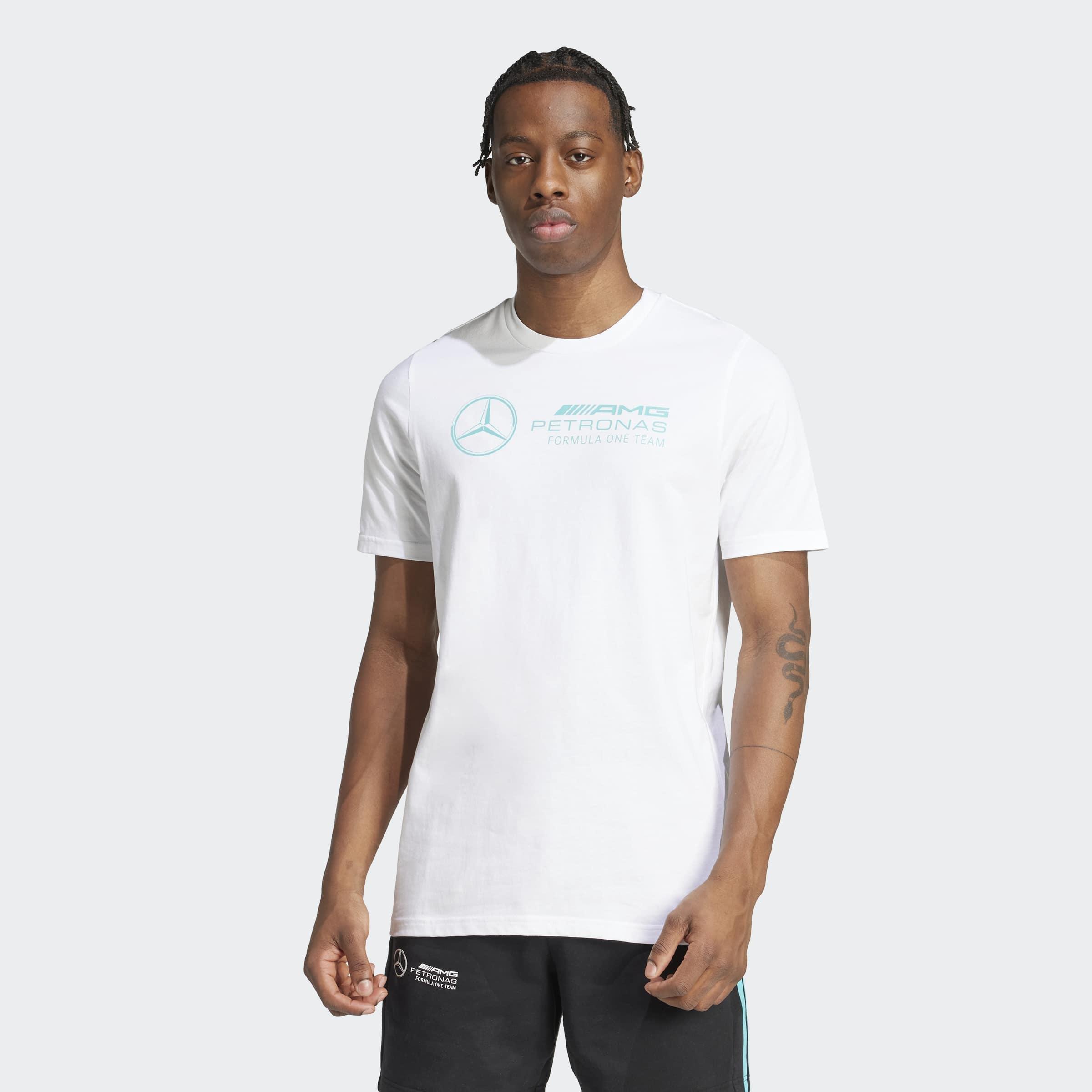 Mercedes - AMG Petronas Formula One Team Dna Graphic T-Shirt, White, A901_ONE, large image number 5