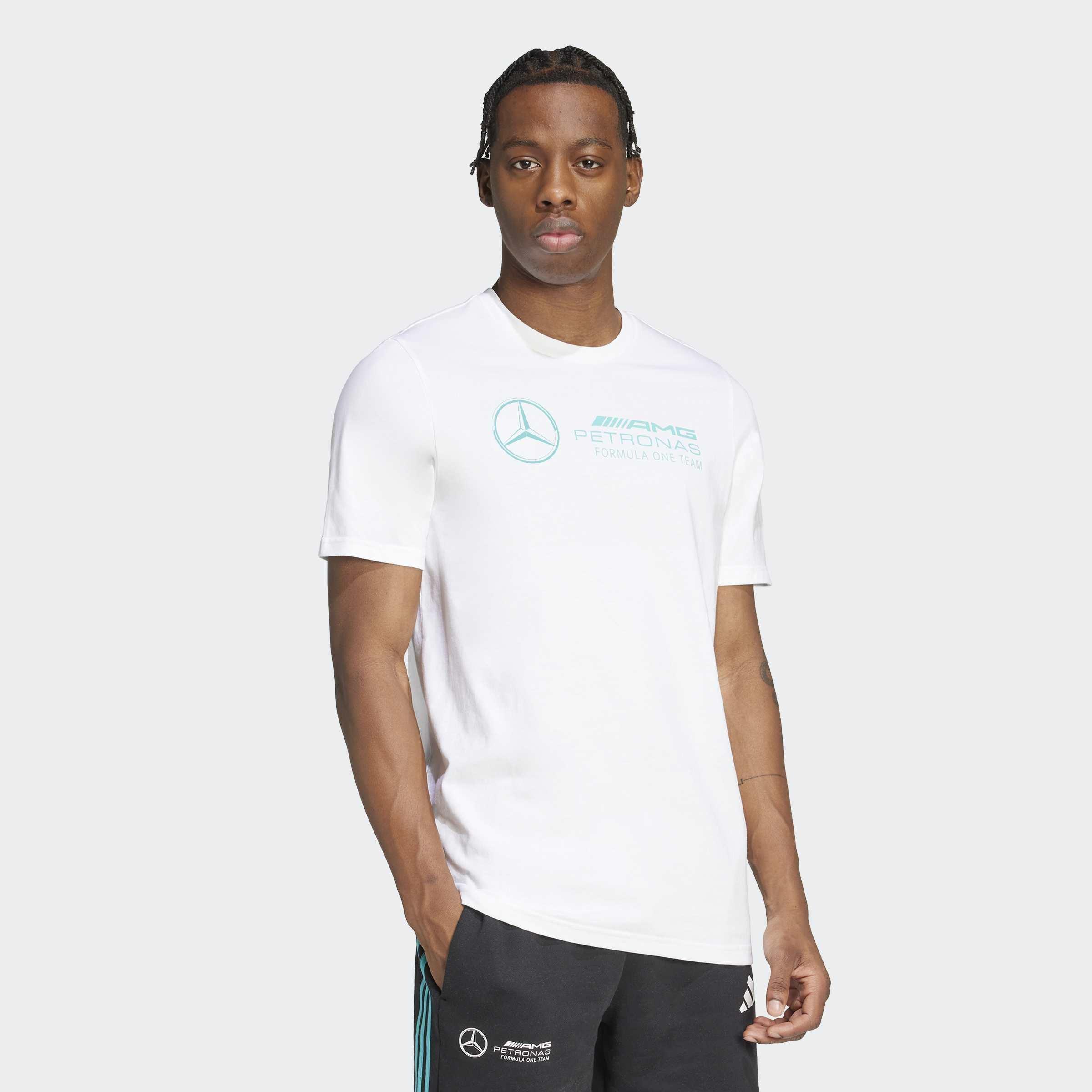 Mercedes - AMG Petronas Formula One Team Dna Graphic T-Shirt, White, A901_ONE, large image number 6