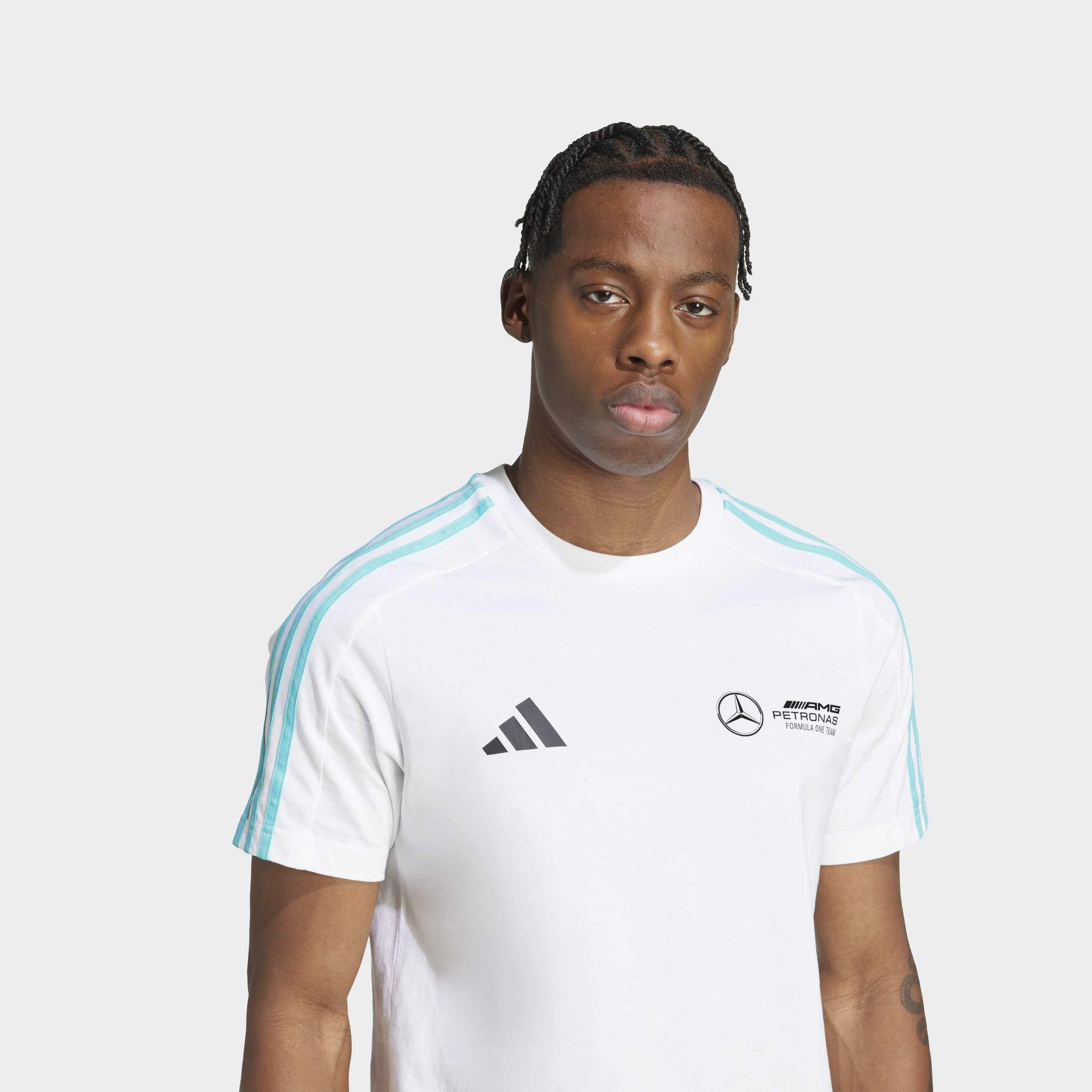 Mercedes - AMG Petronas Formula One Team Dna T-Shirt, White, A901_ONE, large image number 2