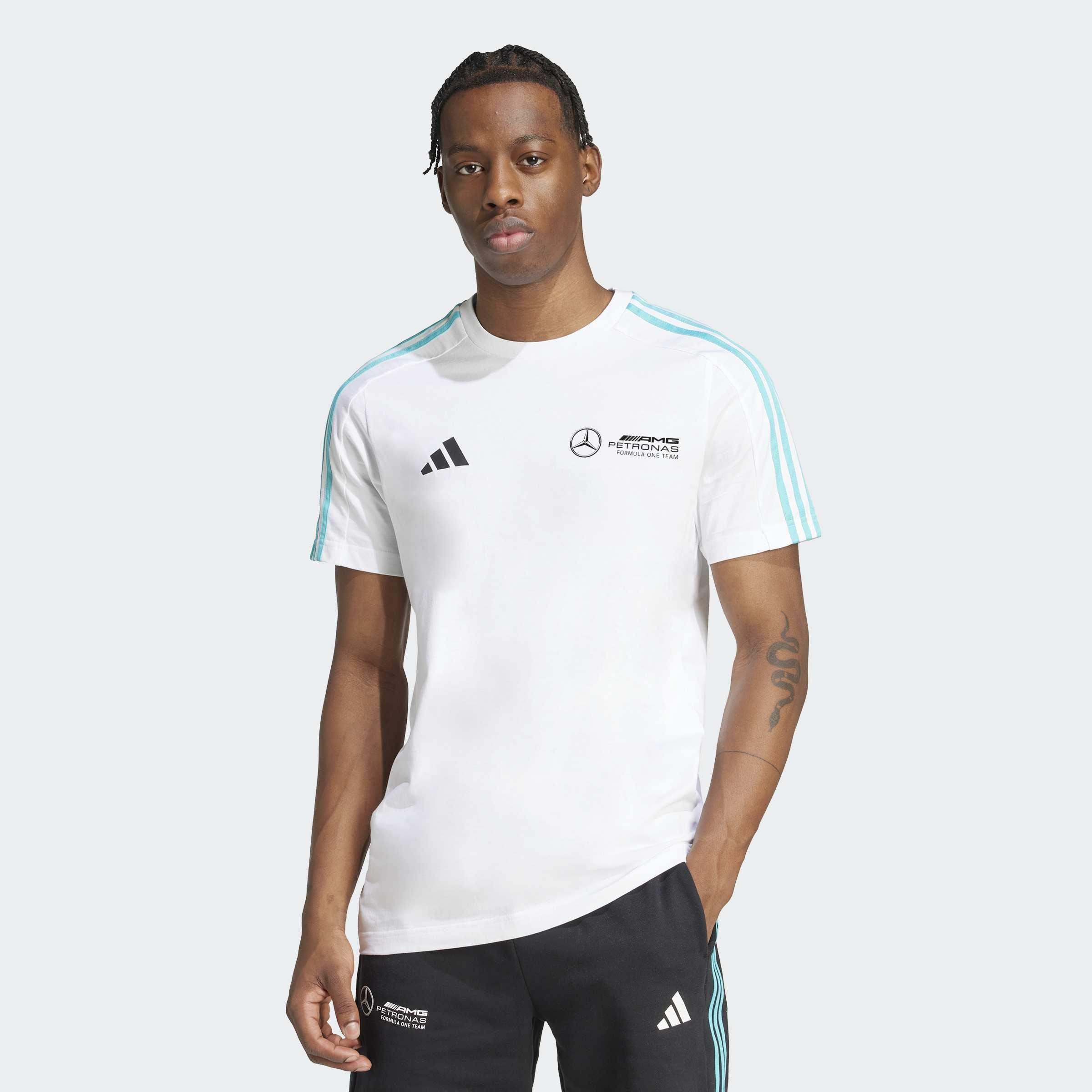 Mercedes - AMG Petronas Formula One Team Dna T-Shirt, White, A901_ONE, large image number 3