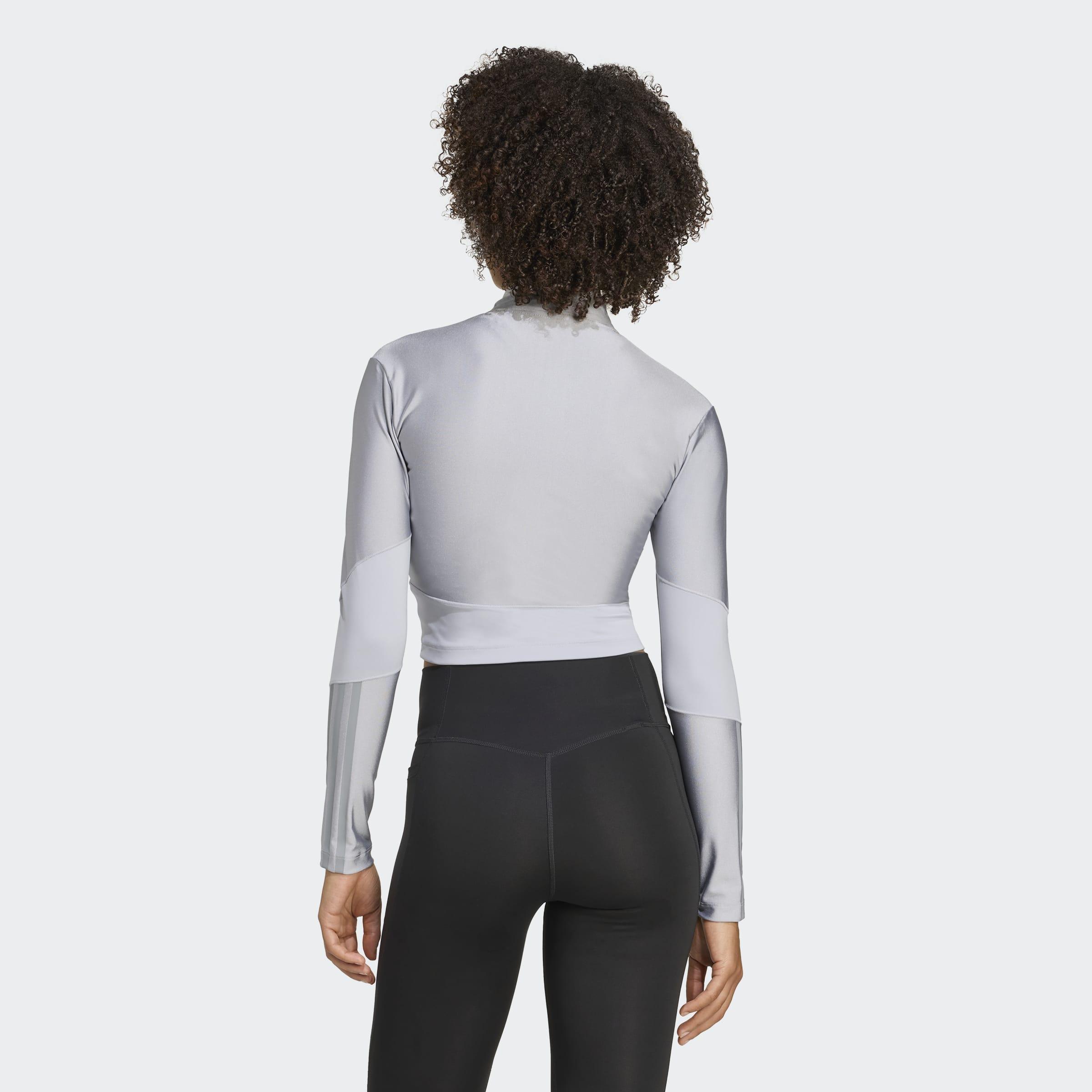 Hyperglam Shine Full-Zip Sweatshirt, Grey, A901_ONE, large image number 1