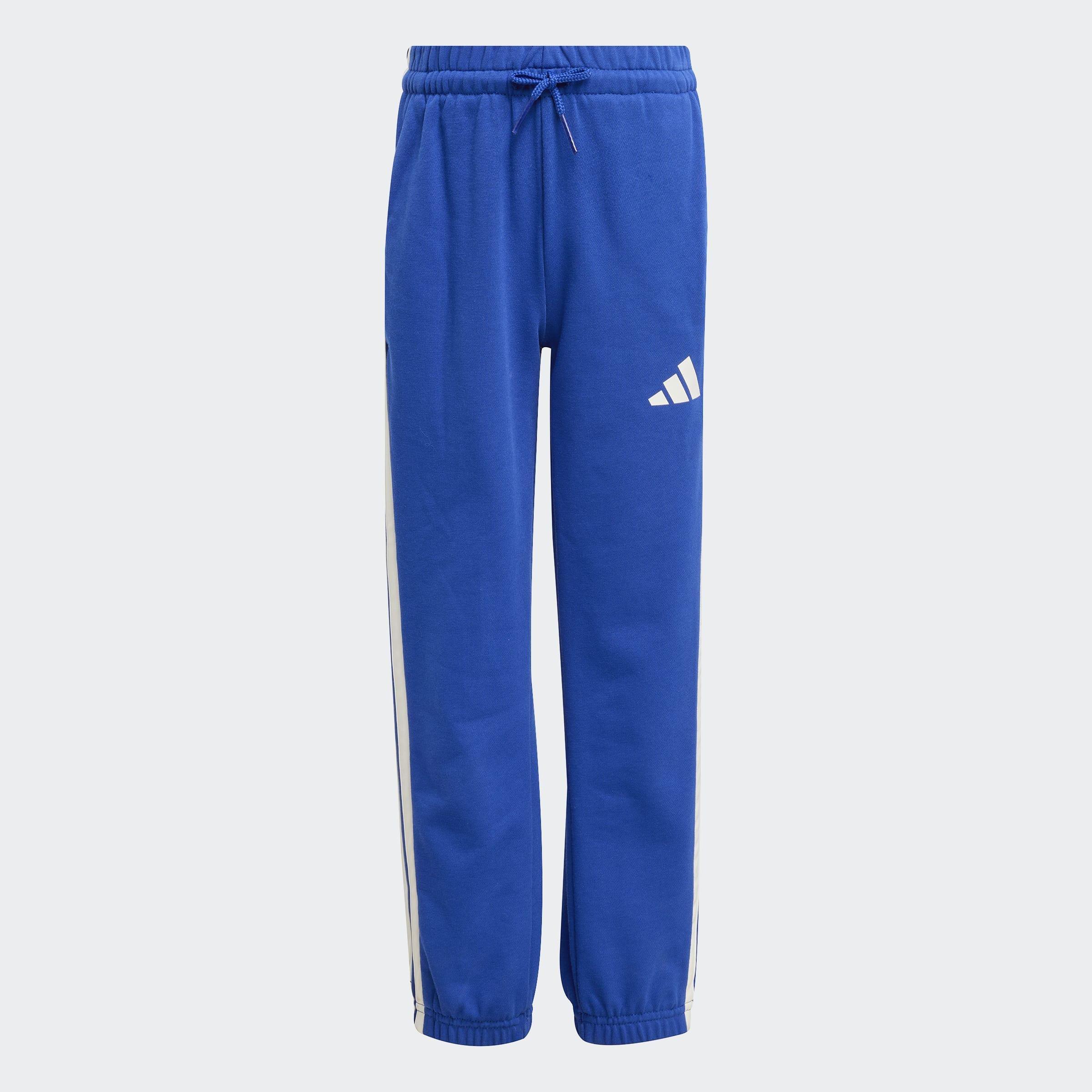 Kids Unisex Seasonal Essentials Adiraptor Fleece Jogger Set Little, White, A901_ONE, large image number 8