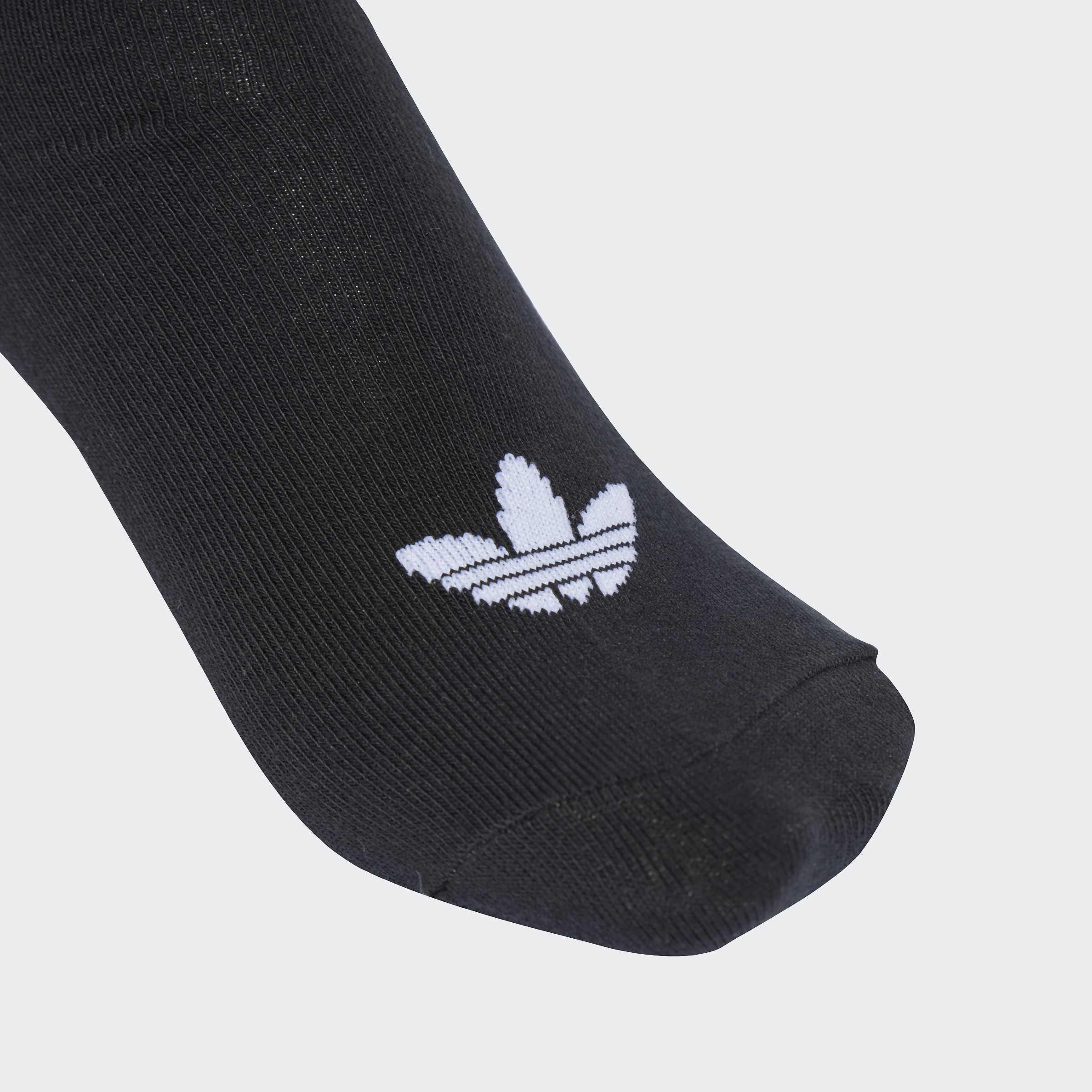 Unisex Liner Socks - 3 Pairs, Black, A901_ONE, large image number 2