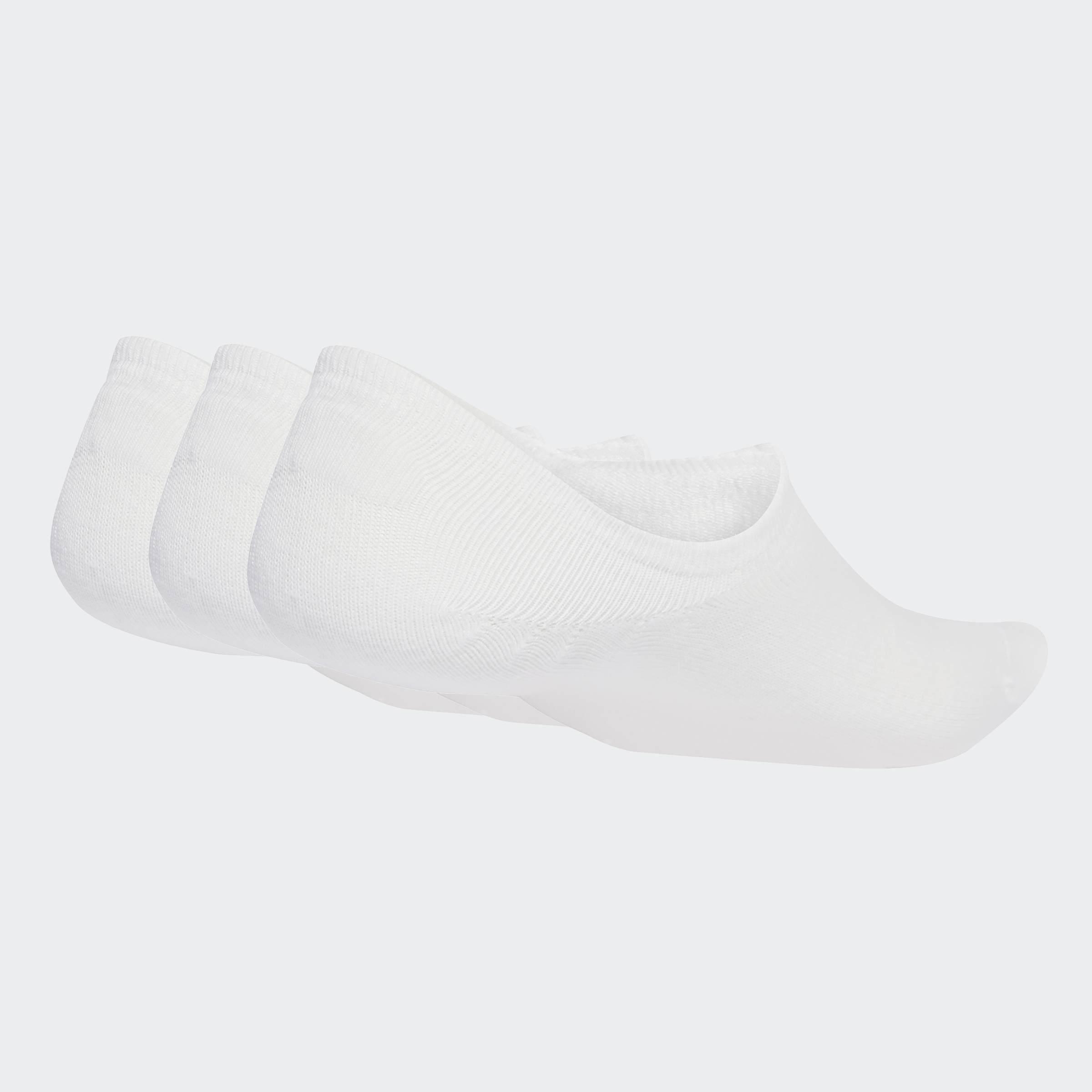 Unisex Low Cut Socks - 3 Pairs, White, A901_ONE, large image number 1