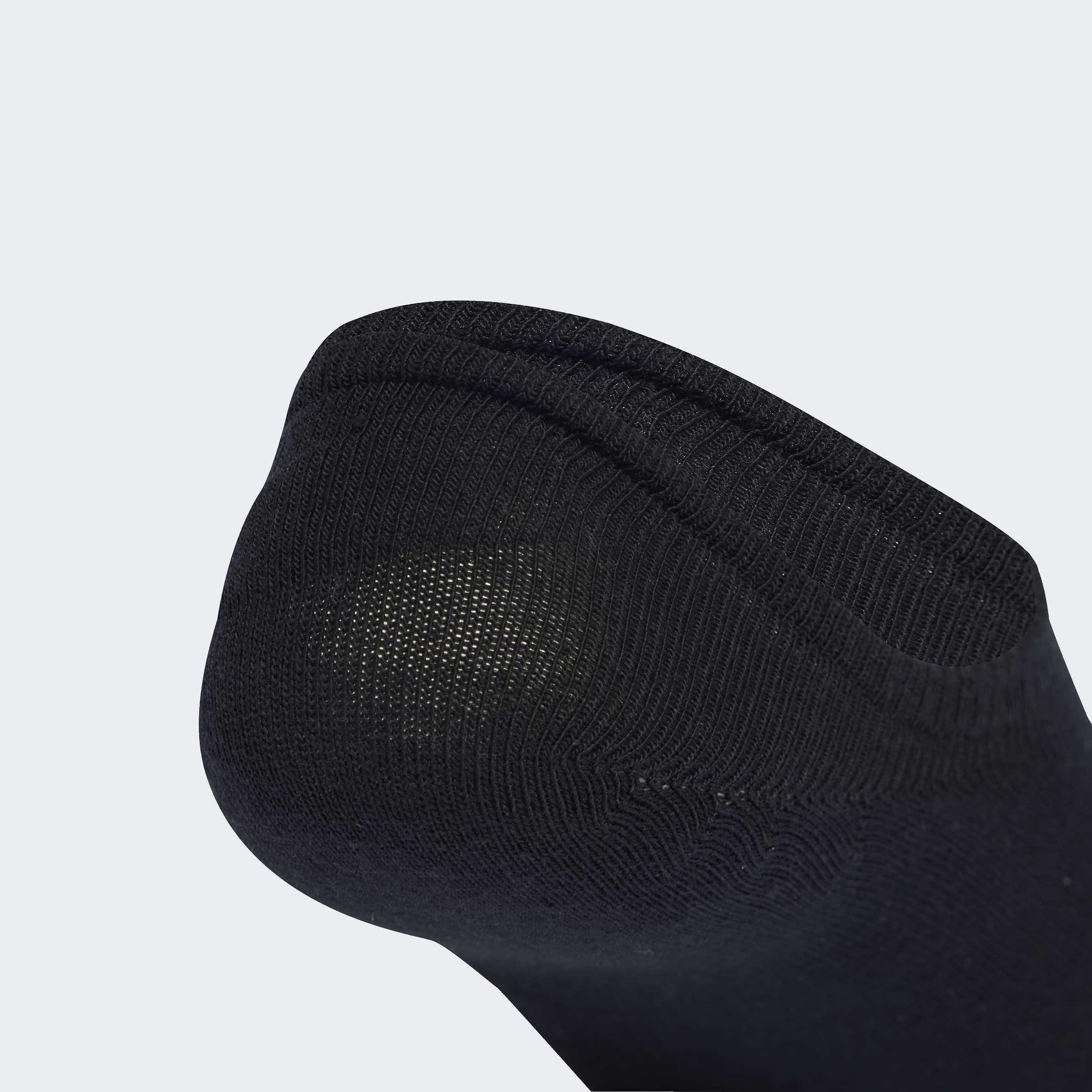 Unisex Low Cut Socks - 3 Pairs, Black, A901_ONE, large image number 3