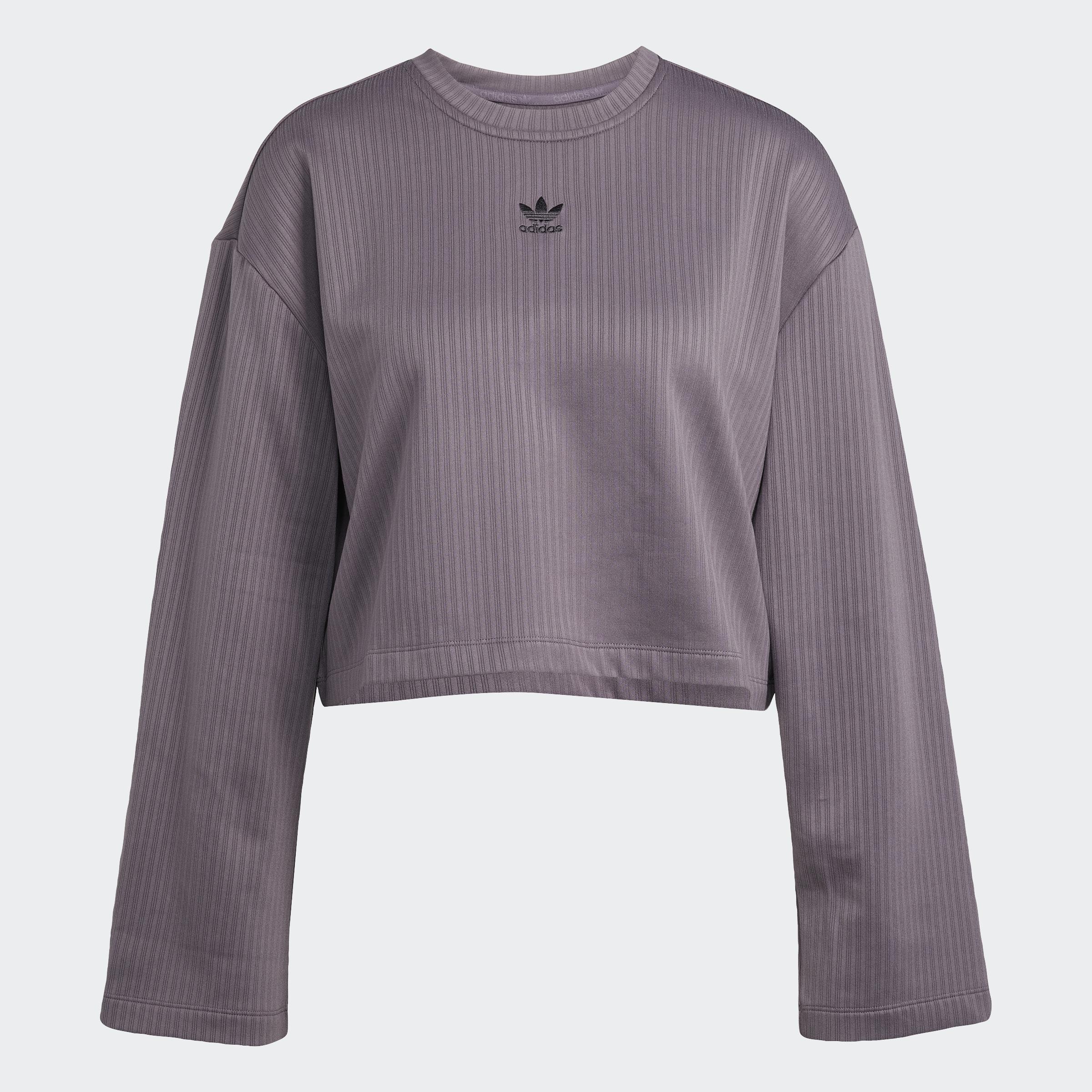 Essentials Winterized Wide Rib Long Sleeve, Grey, A901_ONE, large image number 0