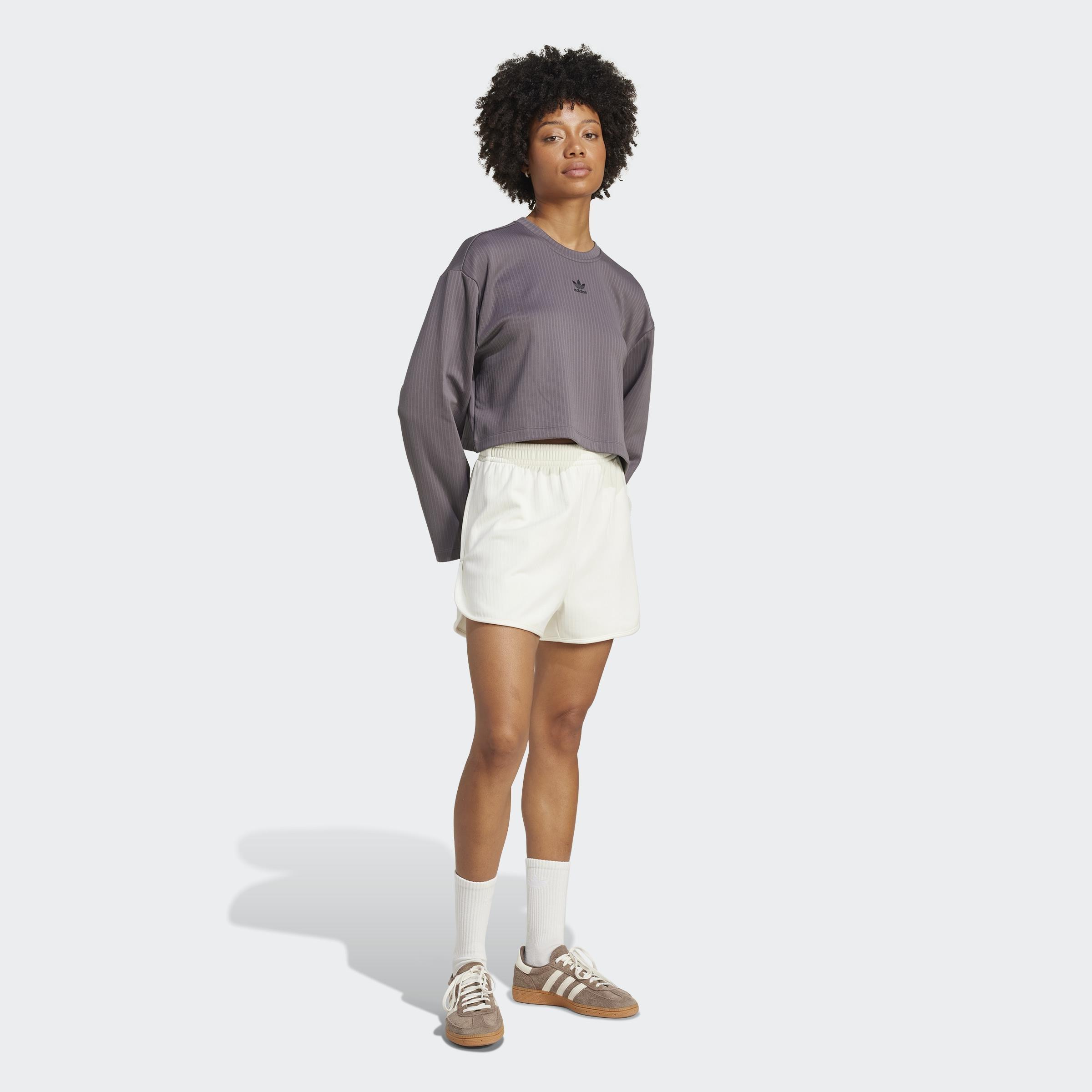 Essentials Winterized Wide Rib Long Sleeve, Grey, A901_ONE, large image number 5