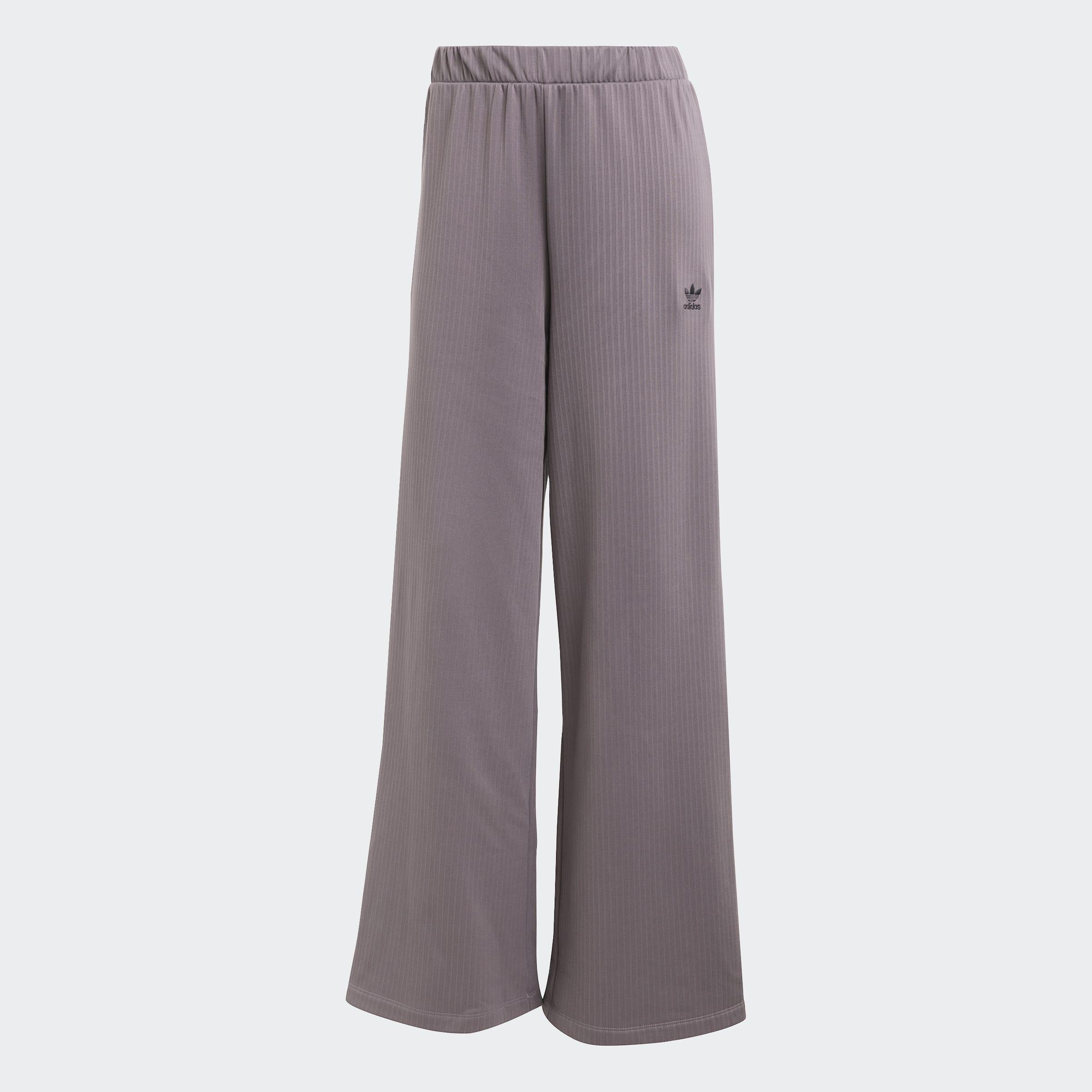 Essentials Winterized Wide Rib Tracksuit Bottoms, Grey, A901_ONE, large image number 0