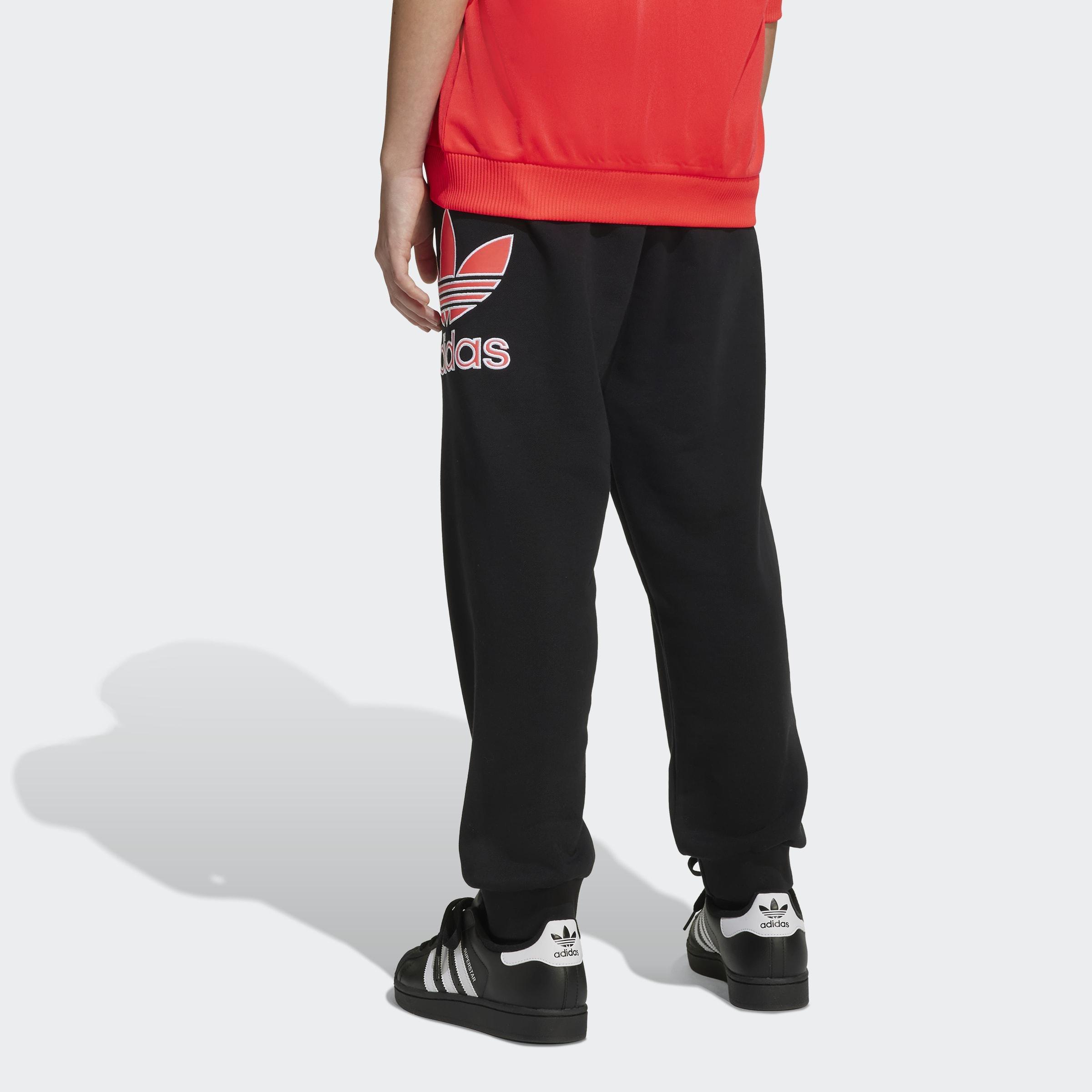 Kids Unisex Big Logo Execution Oversized Sweat Joggers, Black, A901_ONE, large image number 2