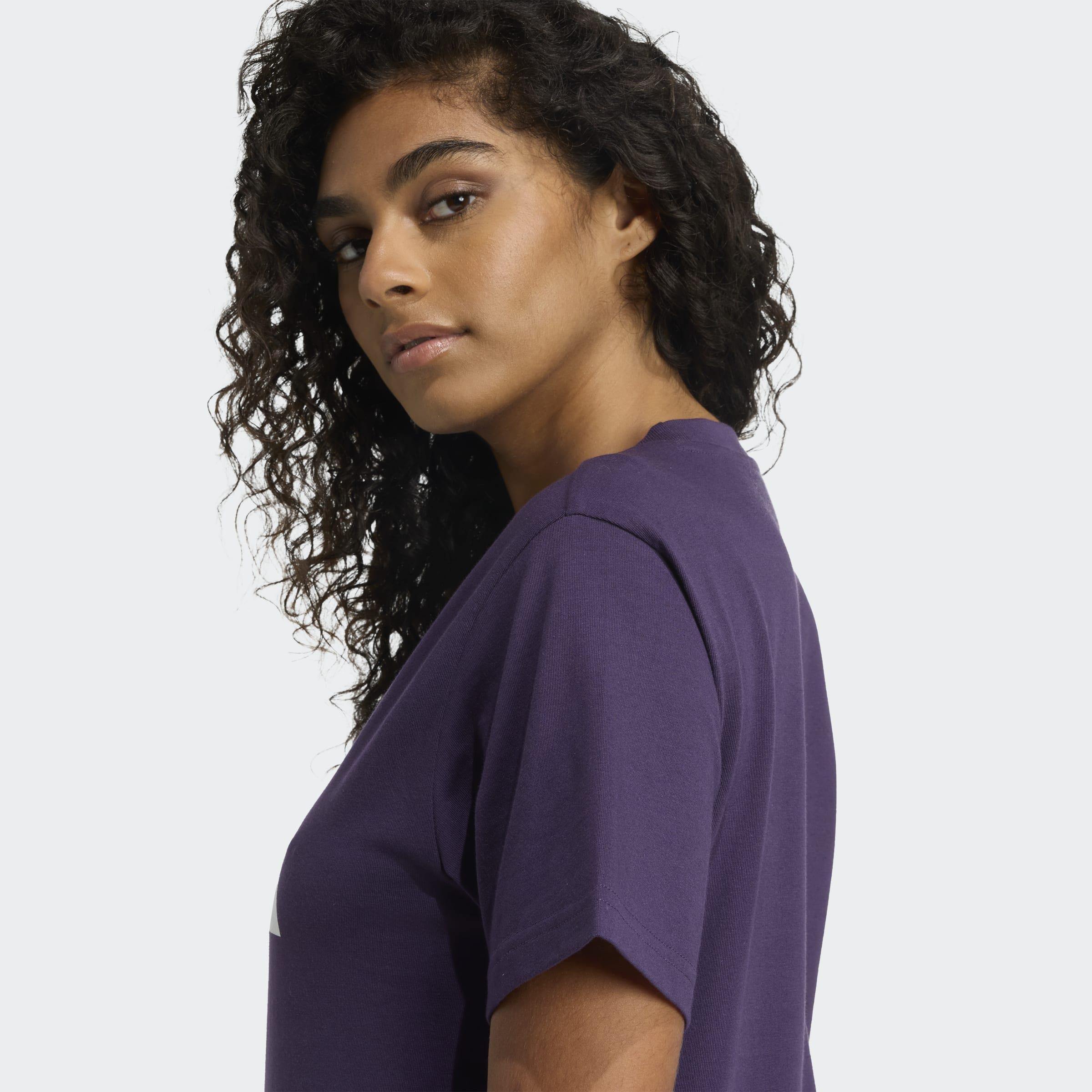 Holiday Metallic Graphic T-Shirt, Purple, A901_ONE, large image number 3