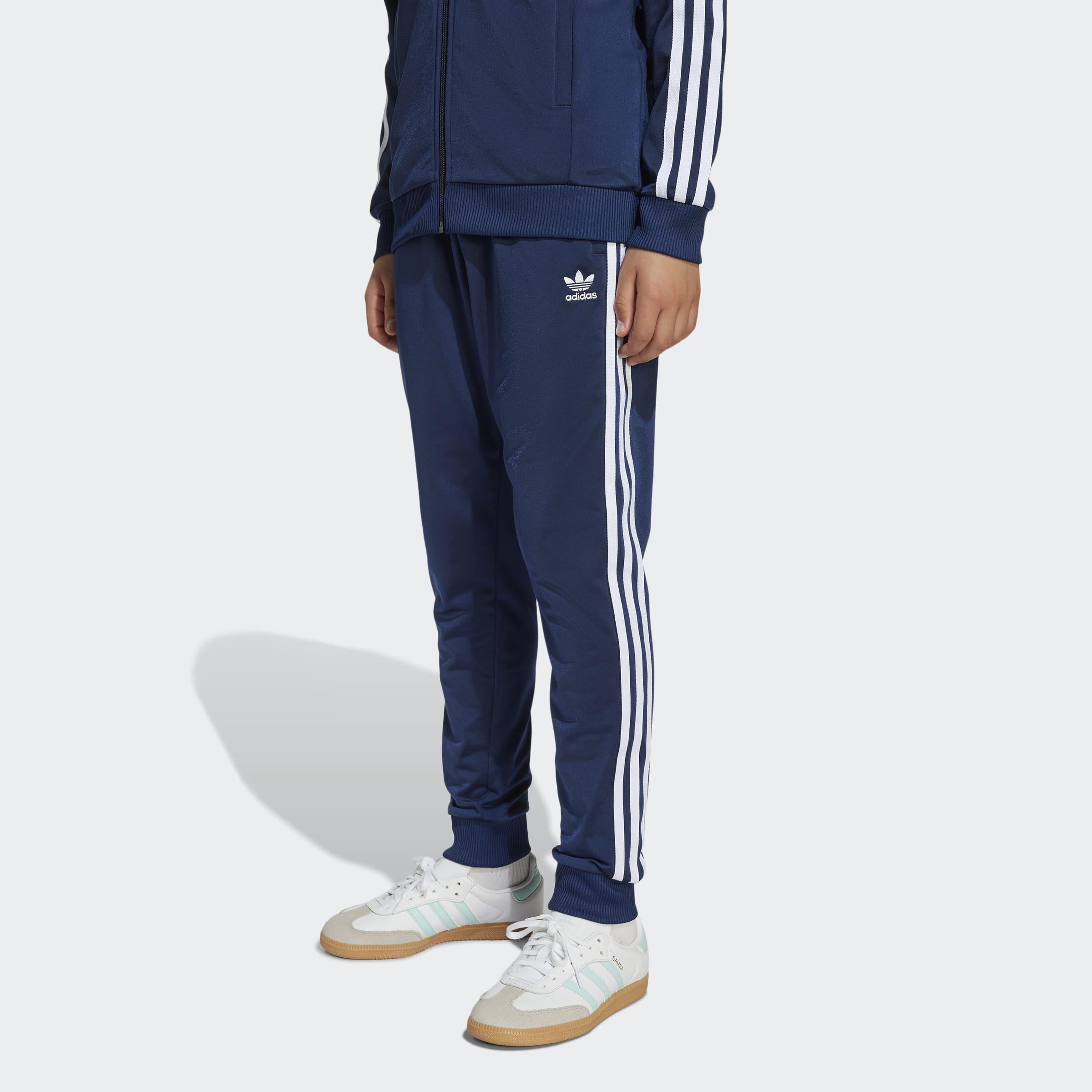 Kids Unisex Adicolor Sst Track Tracksuit Bottoms, Blue, A901_ONE, large image number 6