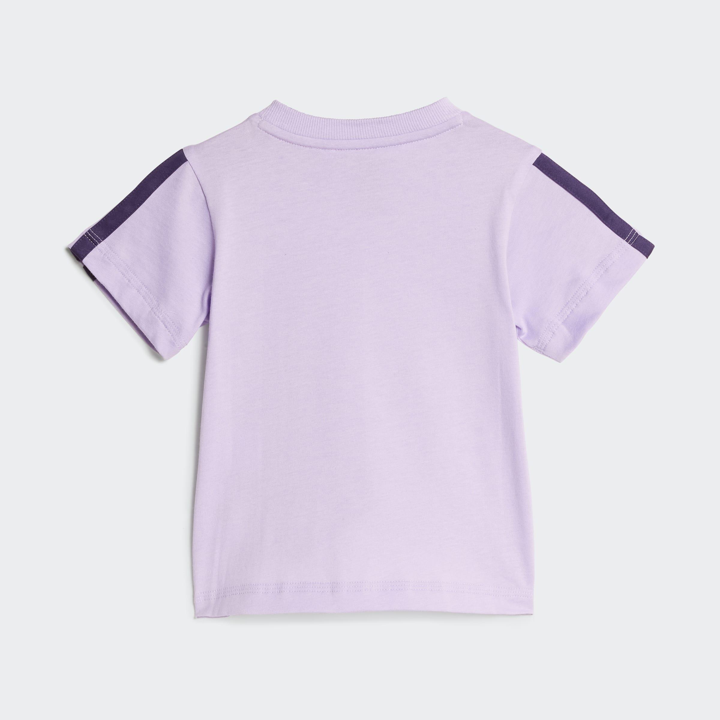 Kids Unisex Essentials Tee Set, Purple, A901_ONE, medium