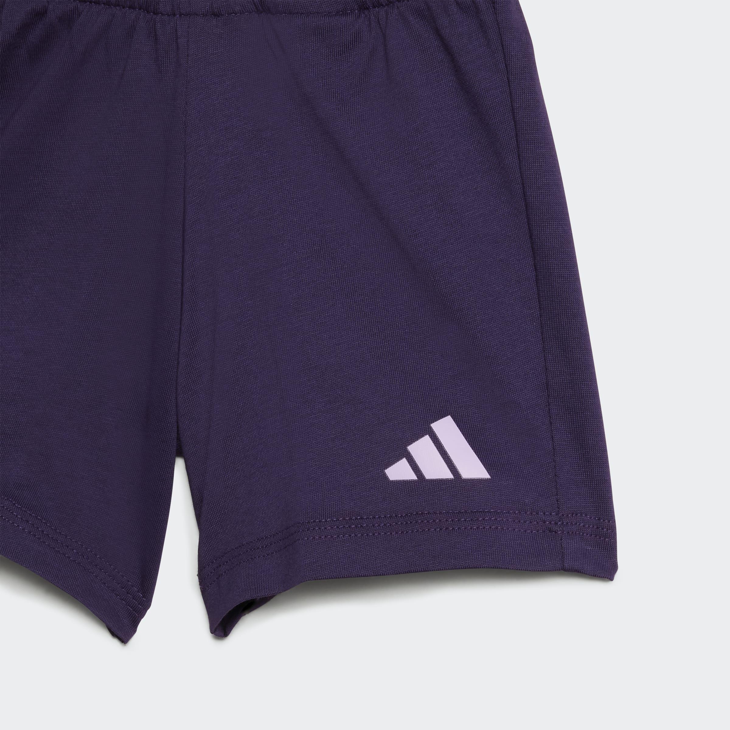 Kids Unisex Essentials Tee Set, Purple, A901_ONE, large image number 4