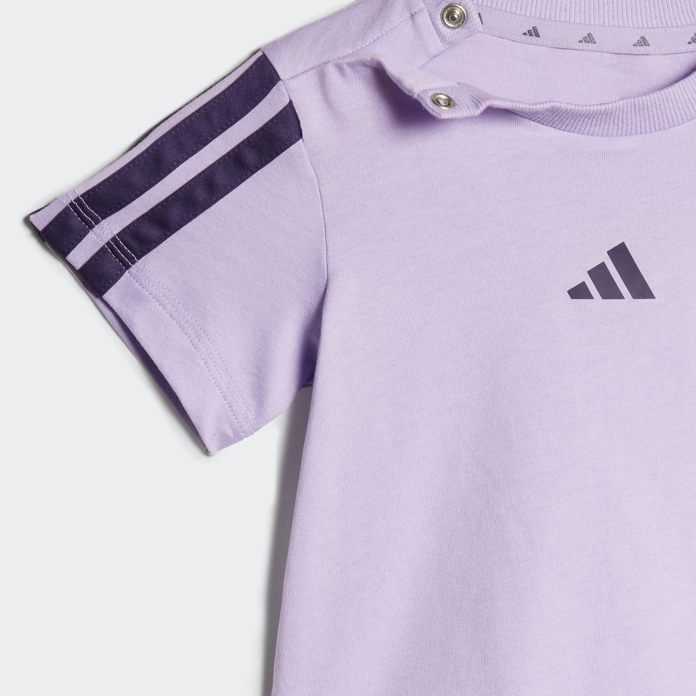 Kids Unisex Essentials Tee Set, Purple, A901_ONE, large image number 5