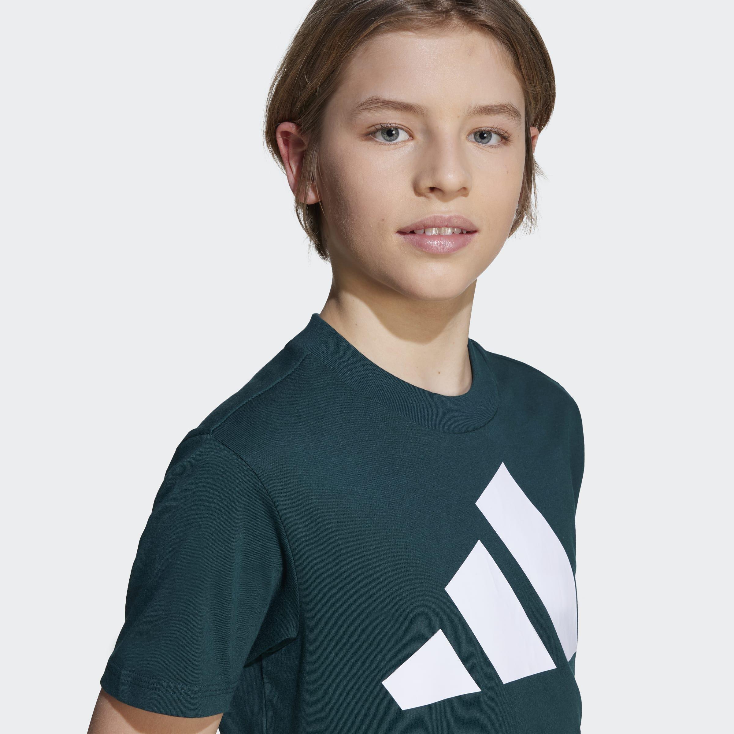 Kids Unisex Essentials T-Shirt, Green, A901_ONE, large image number 3