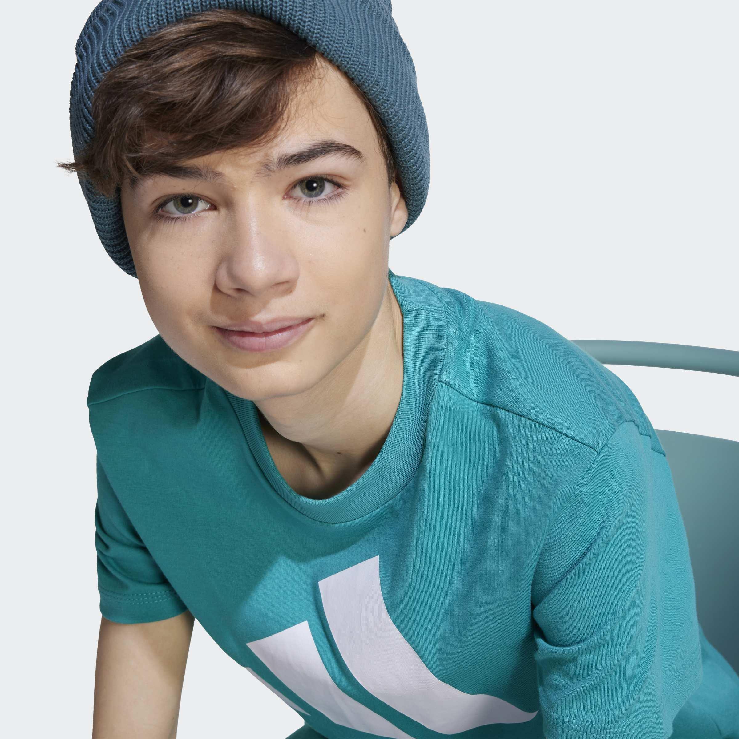 Kids Unisex Essentials T-Shirt, Green, A901_ONE, large image number 4