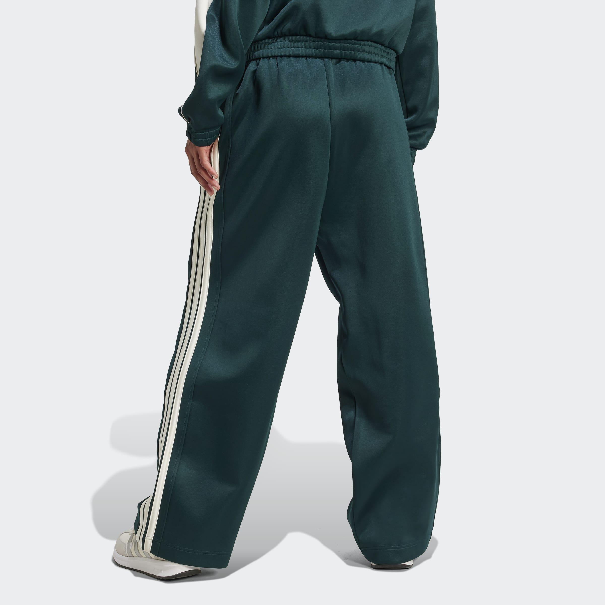 Stadium 3-Stripes Track Tracksuit Bottoms, Green, A901_ONE, large image number 1