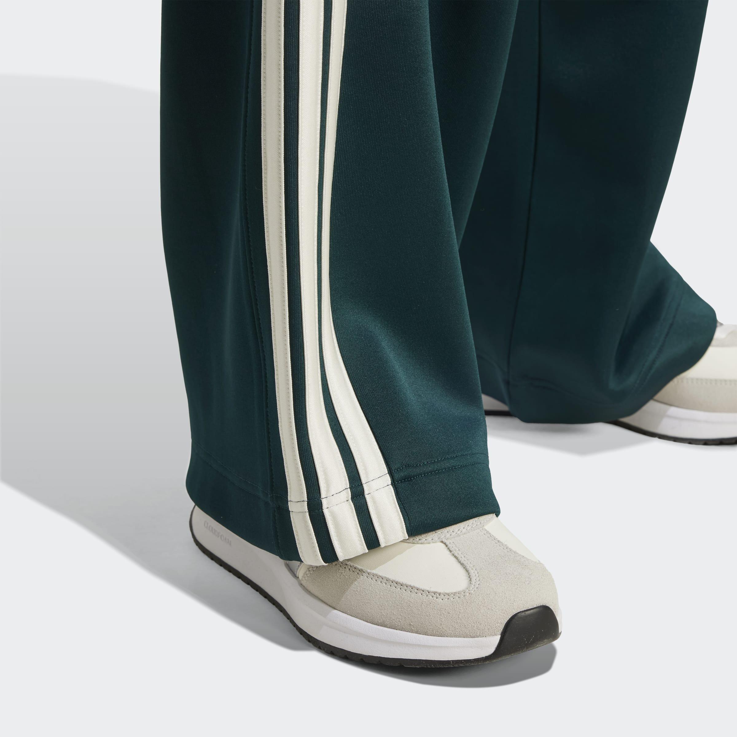 Stadium 3-Stripes Track Tracksuit Bottoms, Green, A901_ONE, large image number 3